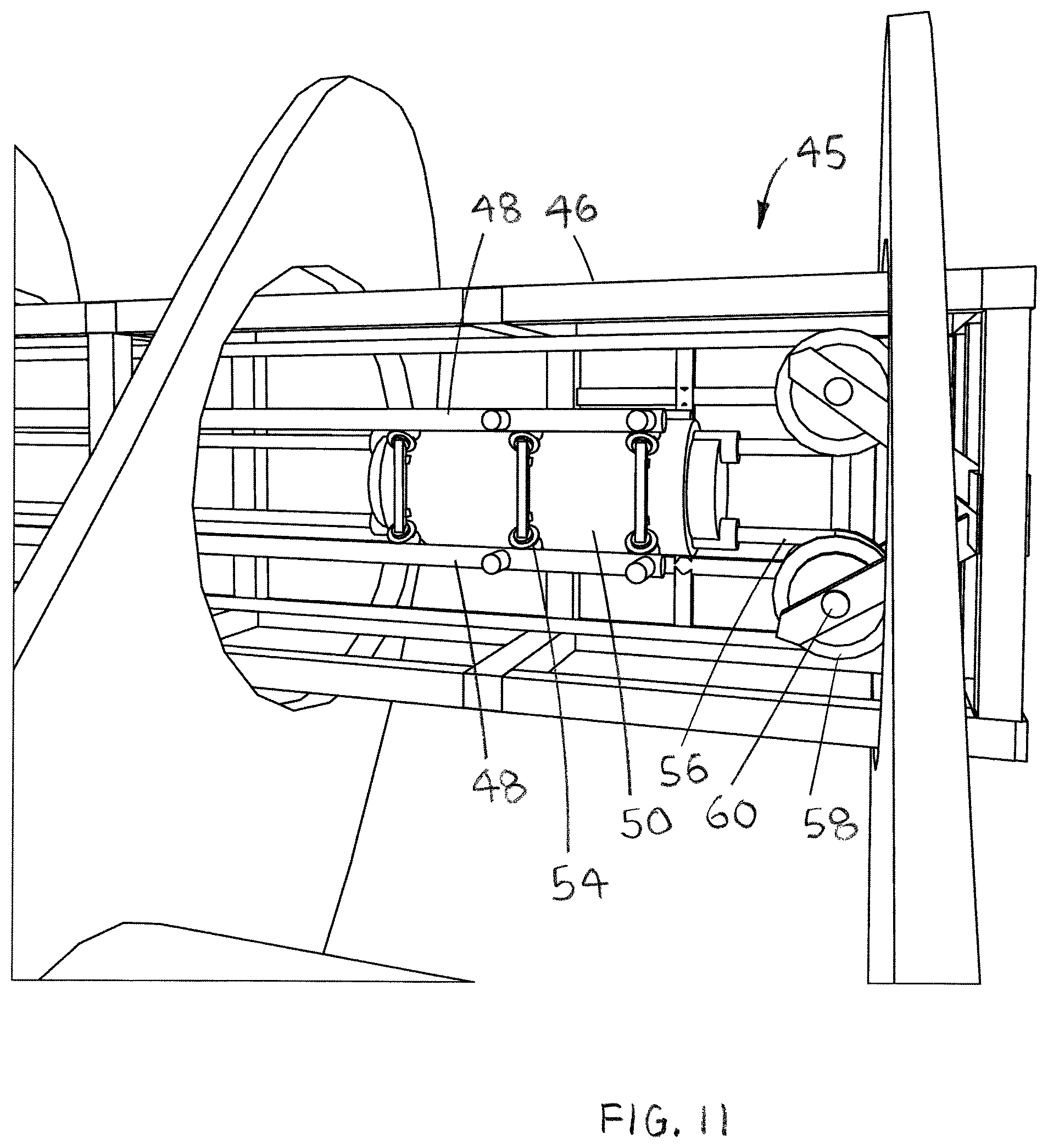 Patent US12313033 Figure 11 – Modular wind turbine blade designs
