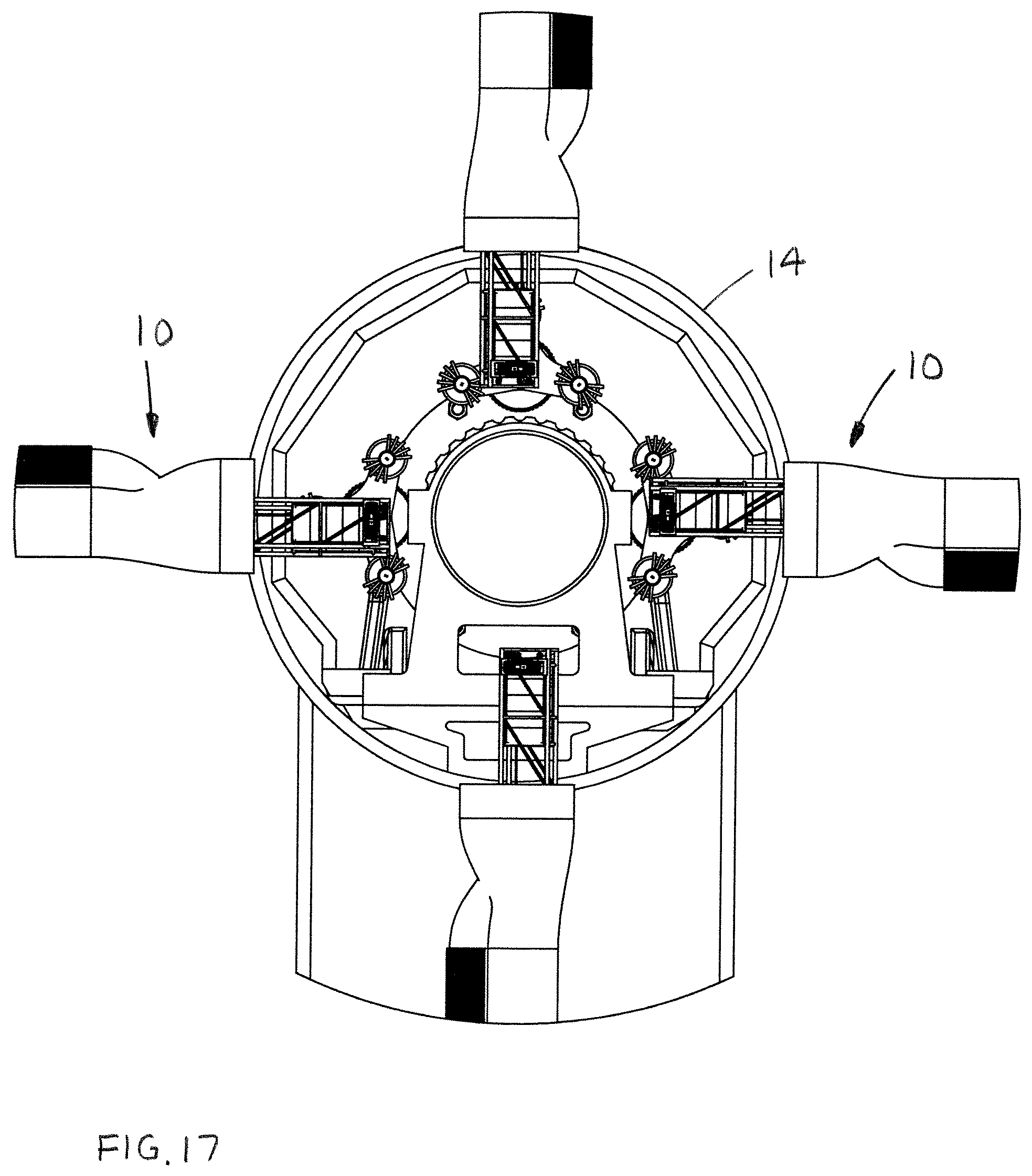 Patent US12313033 Figure 17 – Modular wind turbine blade designs