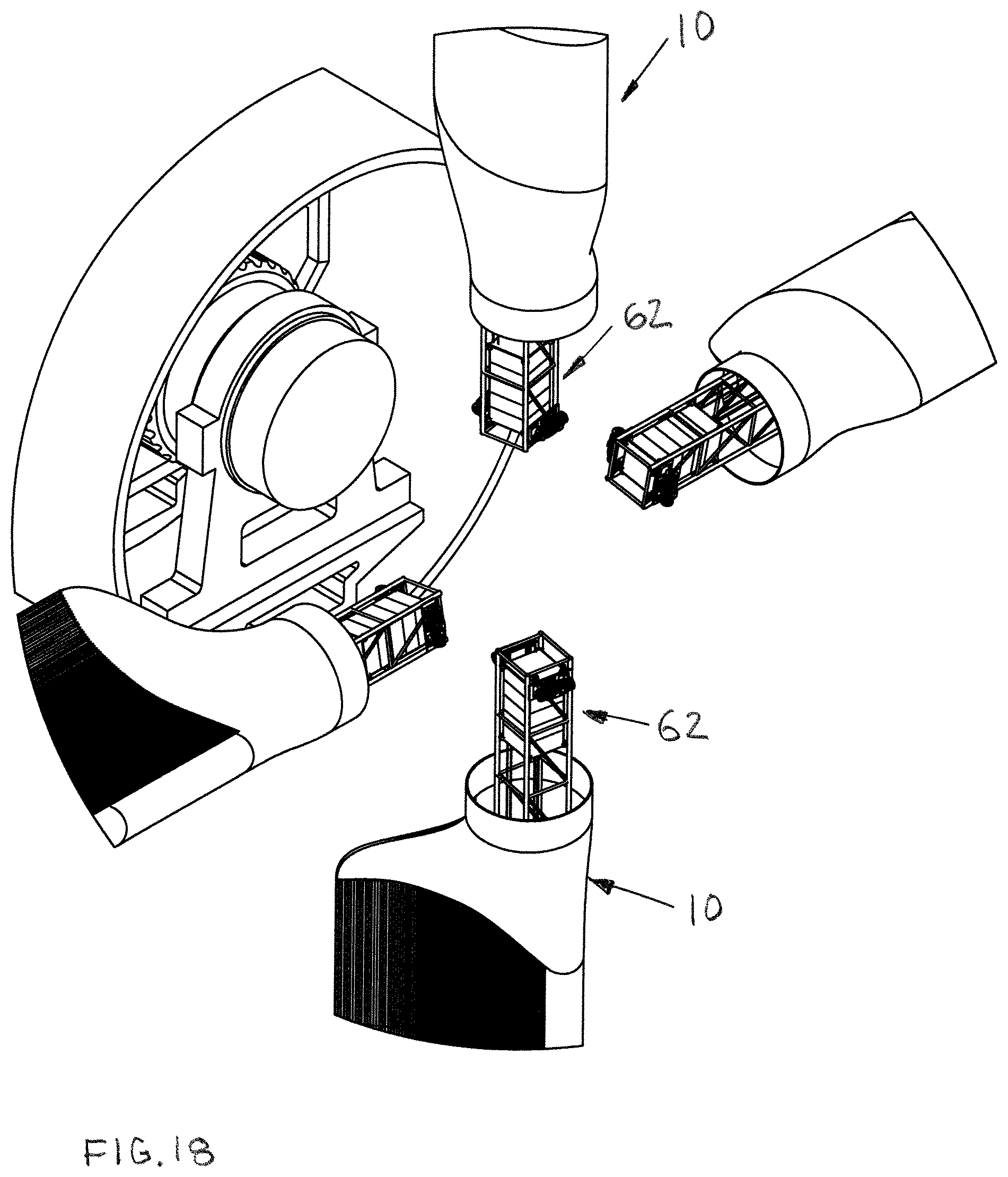 Patent US12313033 Figure 18 – Modular wind turbine blade designs