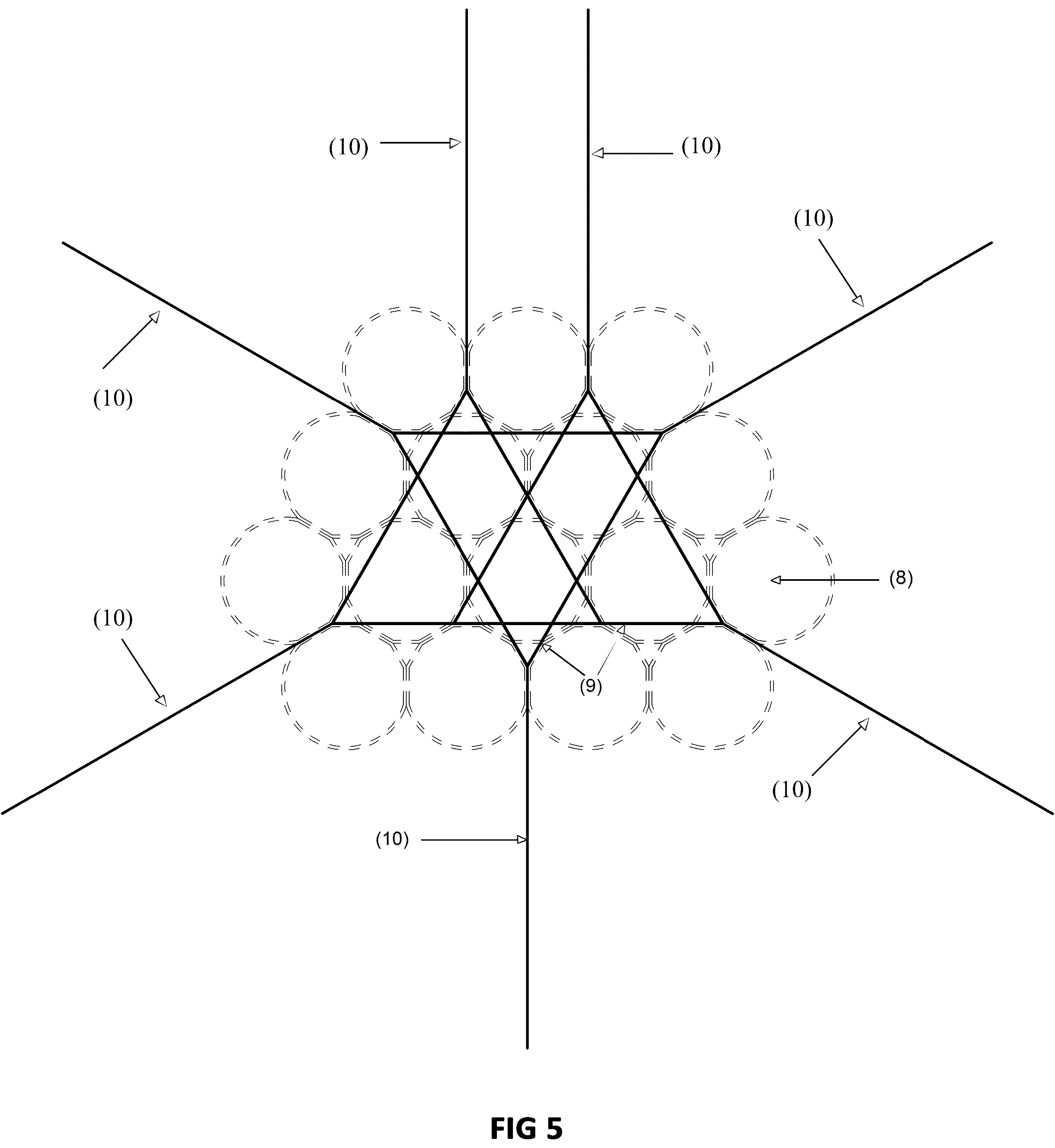 Patent US12313034 Figure 5 – Floating reinforced concrete platform applicable to the marine wind power sector industry