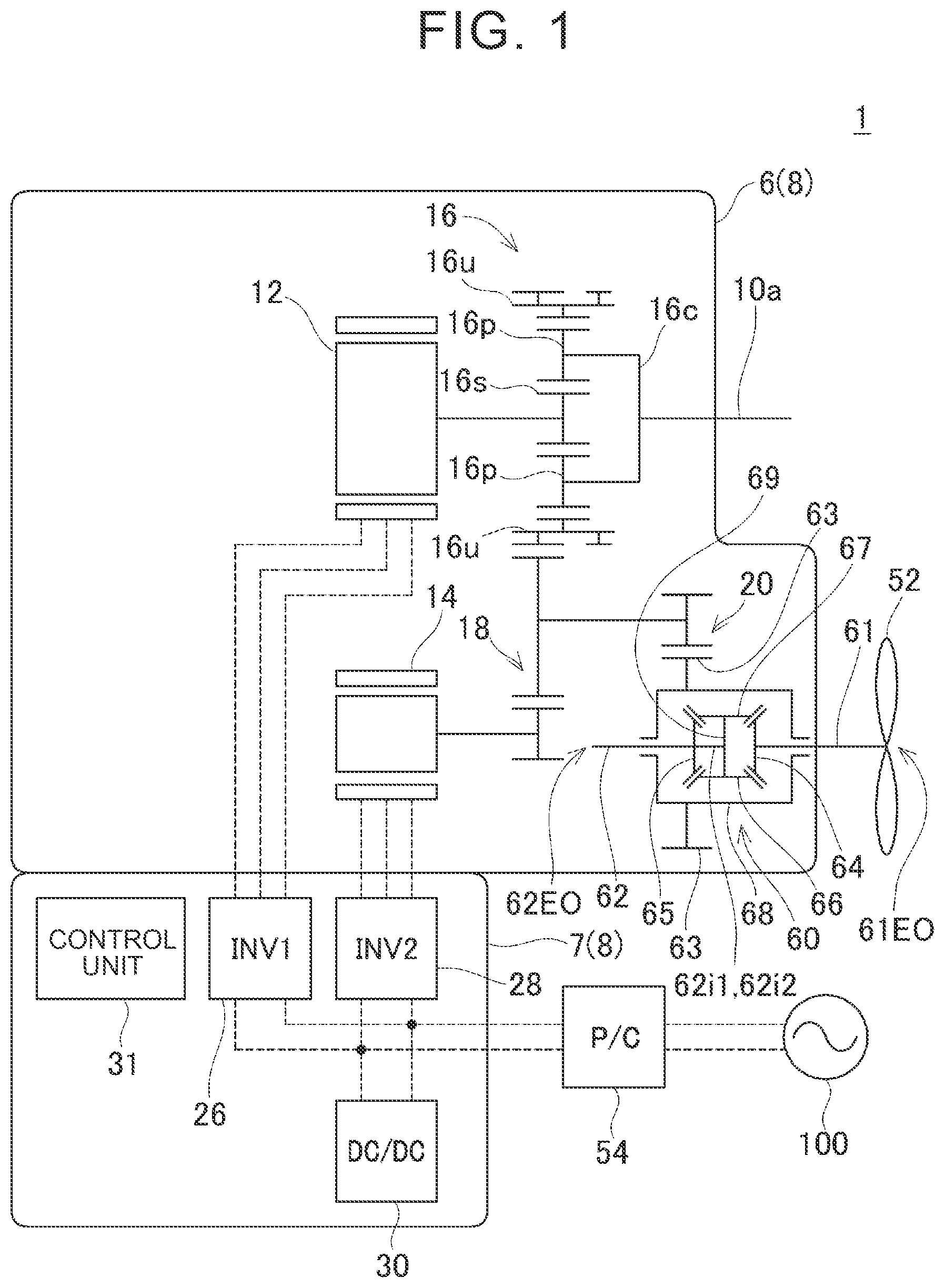 Patent US12313036 Figure 1 – Electric power generating device