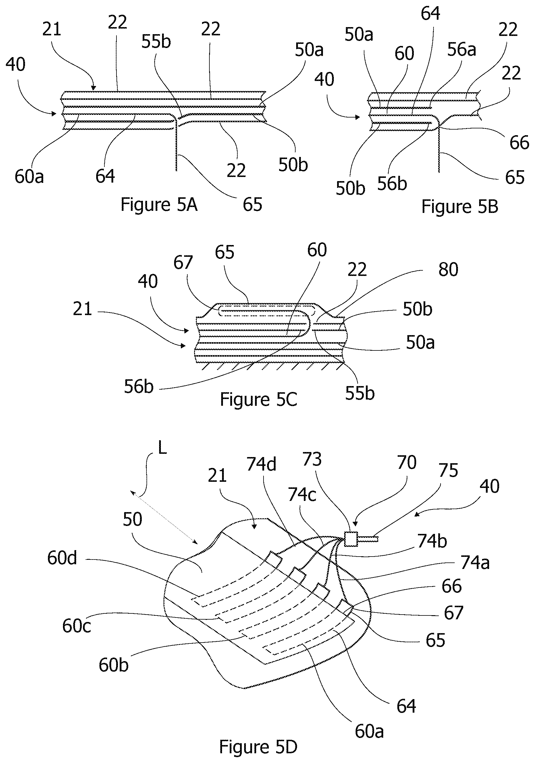 Patent US12313039 Figure 5 – Wind turbine blade having a de-icing system