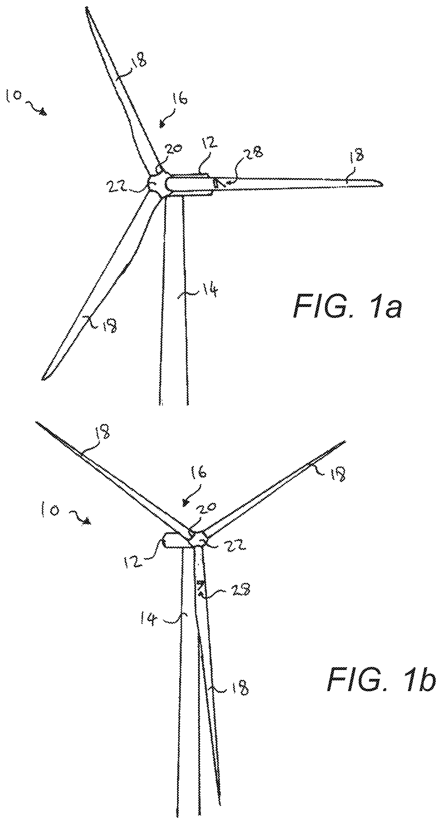 Patent US12313040 Figure 1 – Method of servicing a wind turbine rotor blade