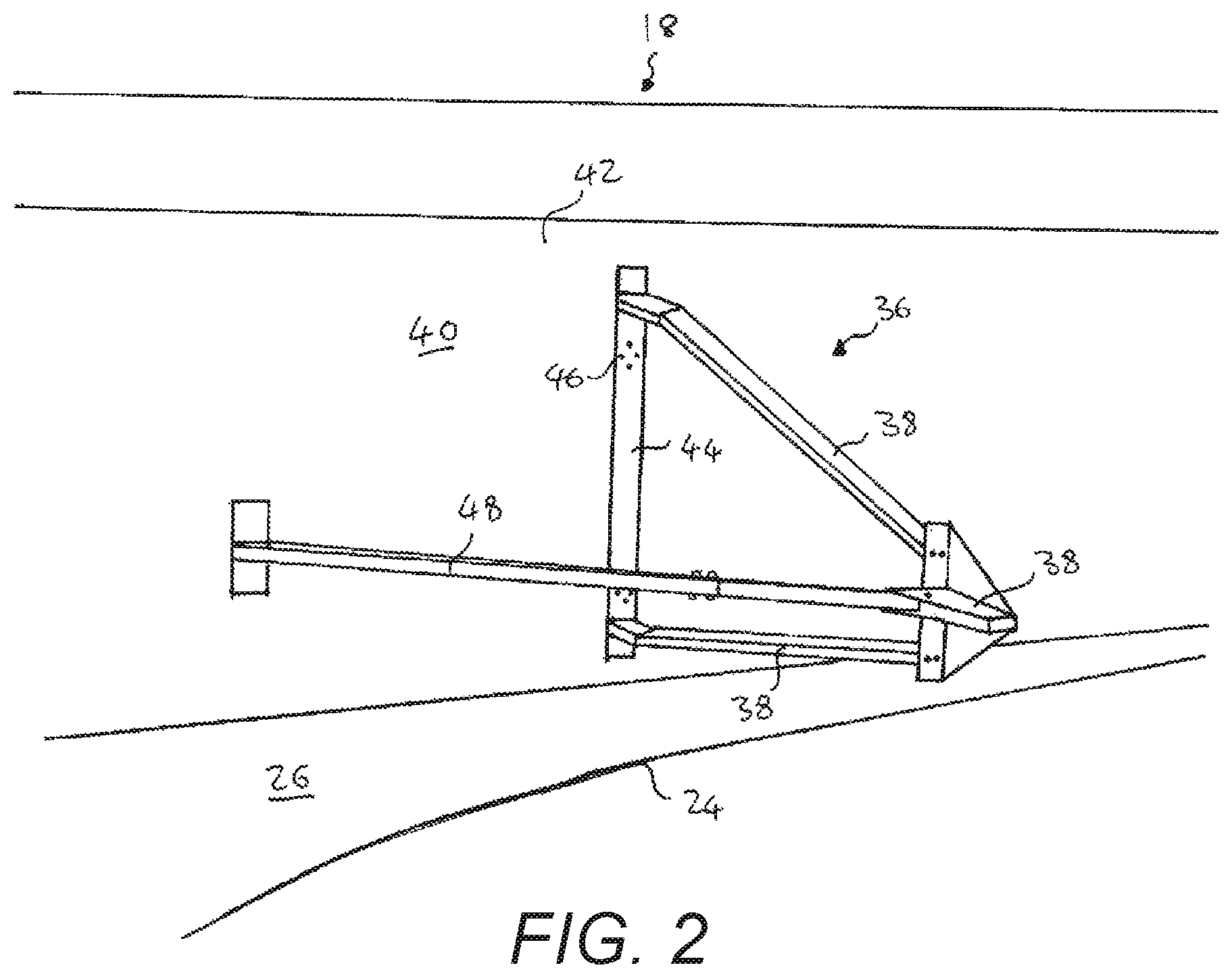 Patent US12313040 Figure 2 – Method of servicing a wind turbine rotor blade