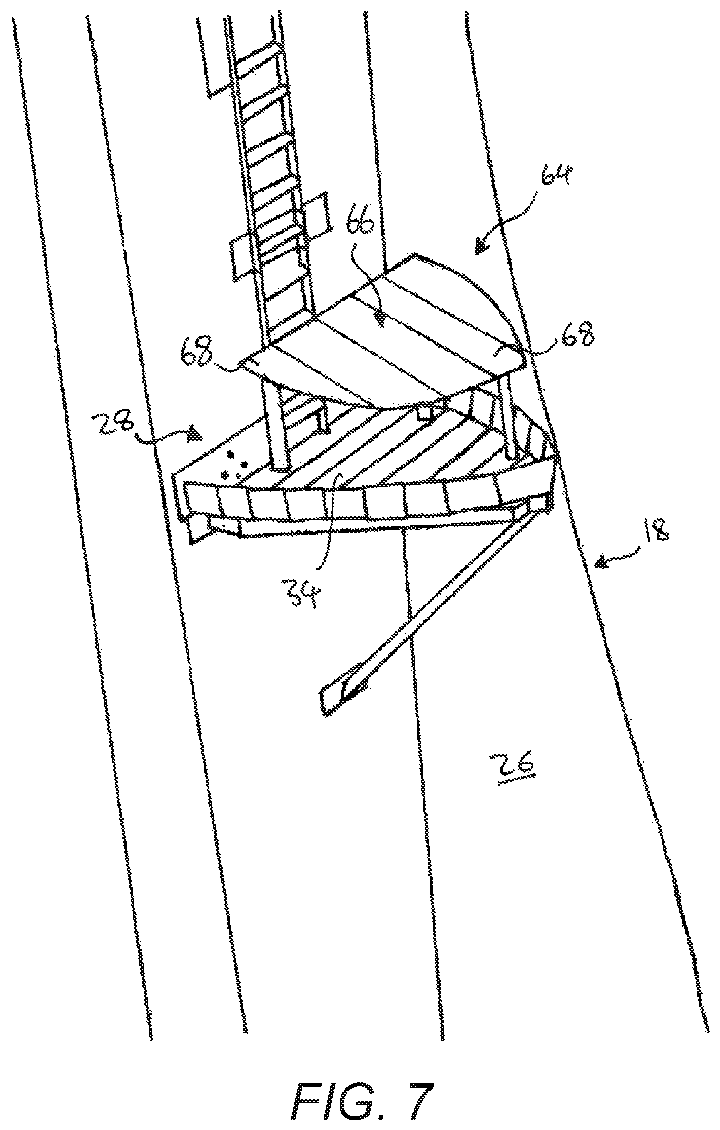 Patent US12313040 Figure 7 – Method of servicing a wind turbine rotor blade