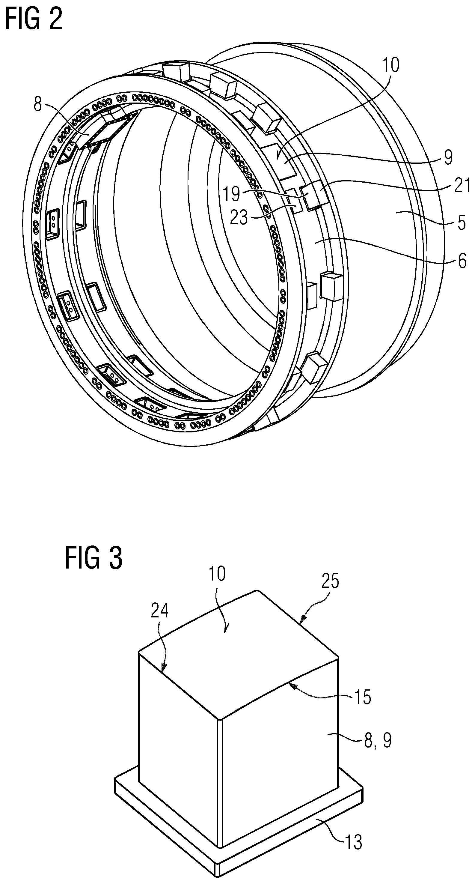 Patent US12313041 Figure 2 – Fluid film bearing, especially for a rotor hub in a wind turbine