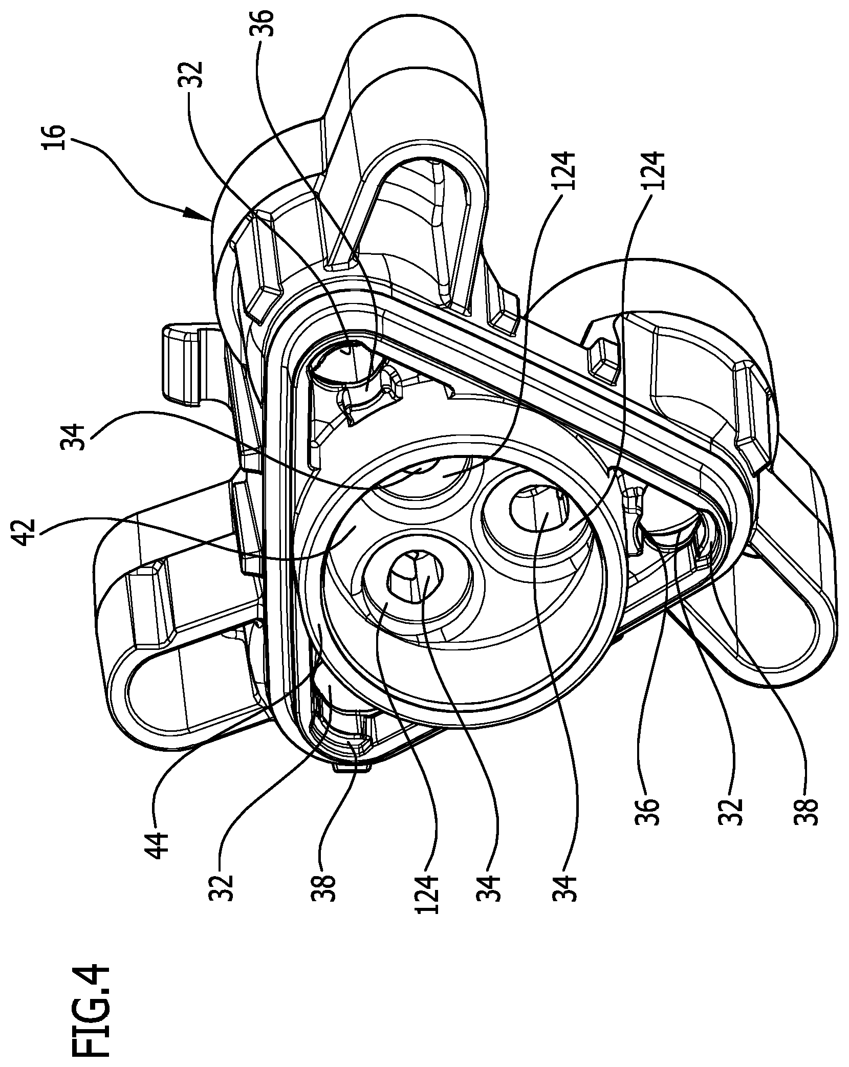Patent US12313047 Figure 4 – Piston pump for a high pressure cleaning device