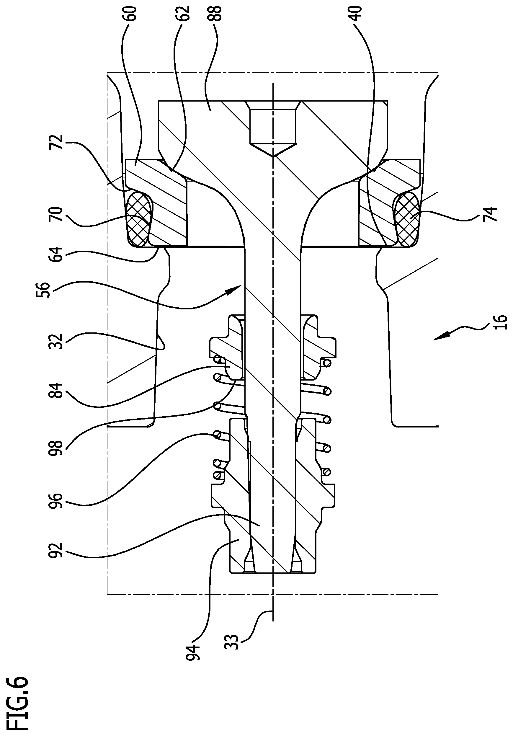 Patent US12313047 Figure 6 – Piston pump for a high pressure cleaning device