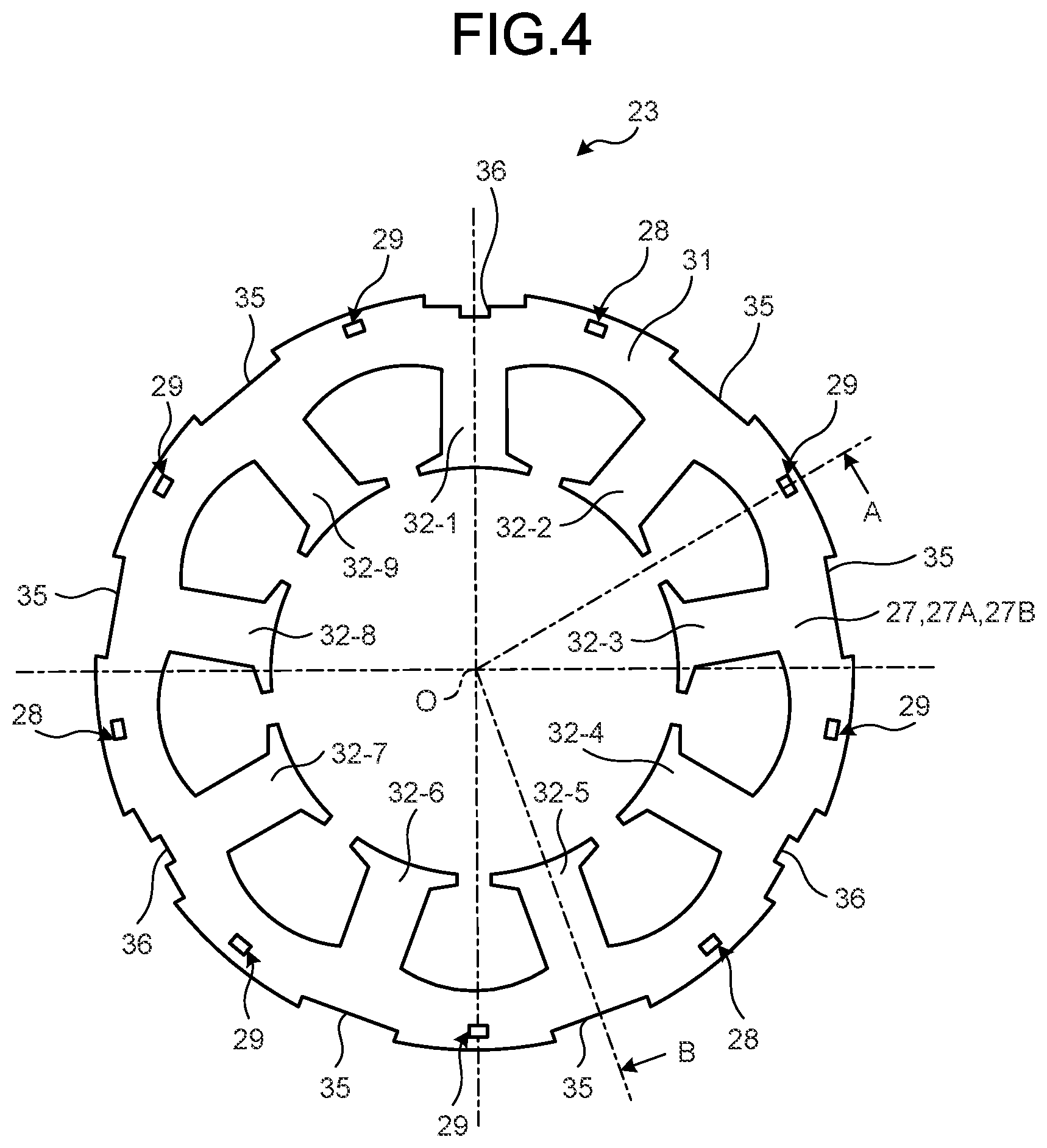 Patent US12313050 Figure 4 – Compressor