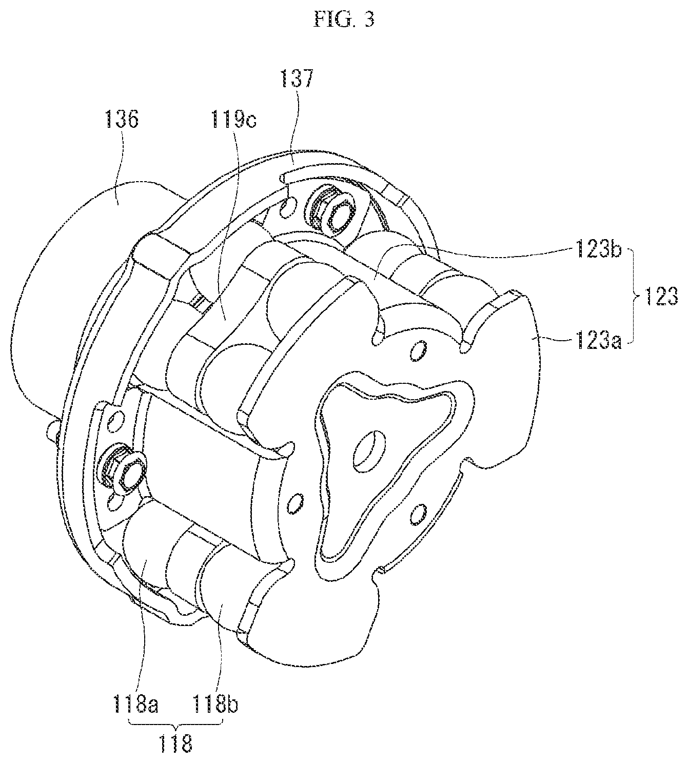 Patent US12313051 Figure 3 – Linear compressor