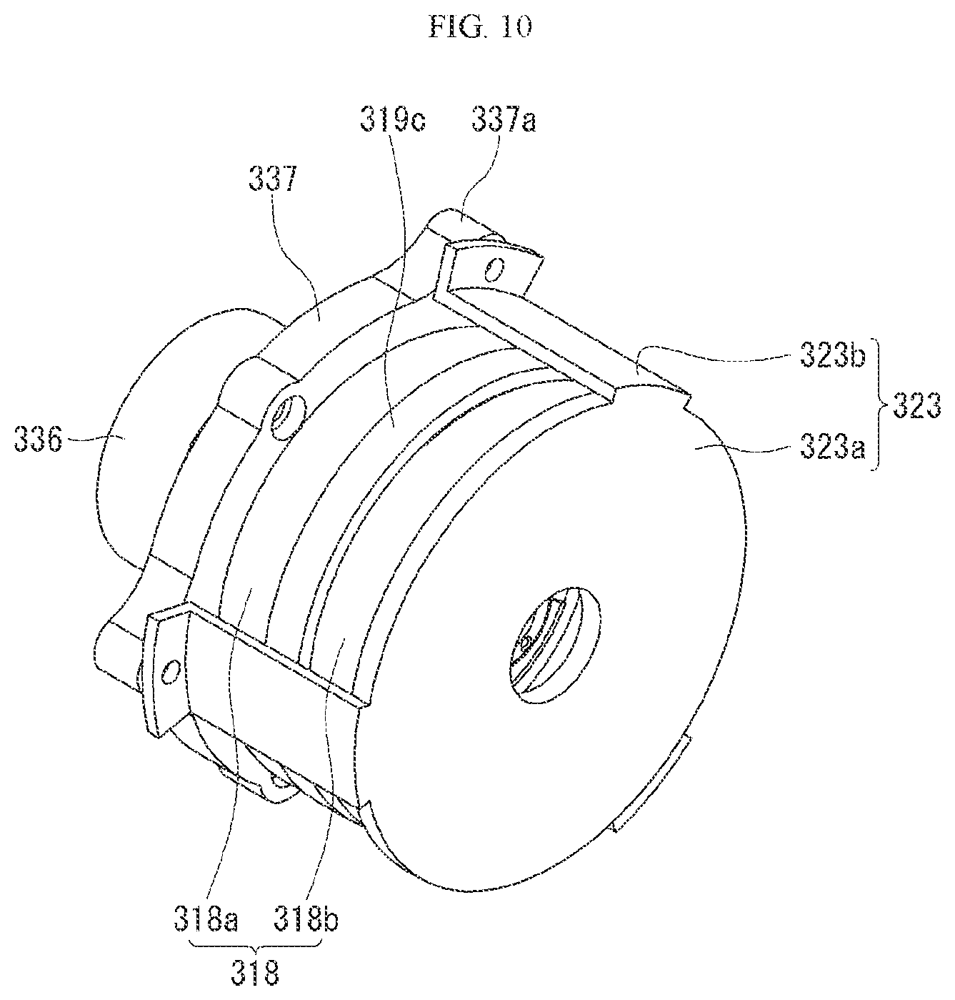 Patent US12313051 Figure 10 – Linear compressor