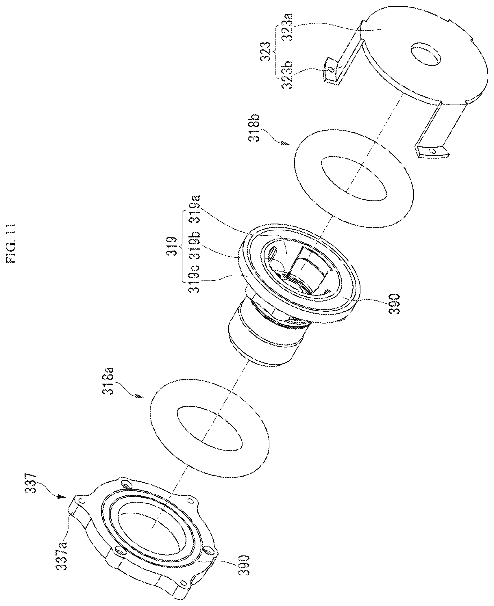 Patent US12313051 Figure 11 – Linear compressor