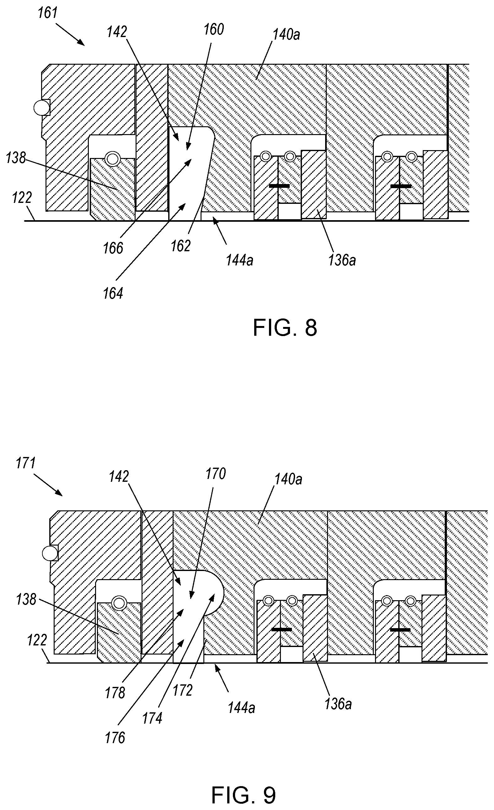 Patent US12313052 Figure 7 – Expansion chamber for progressive sealing system