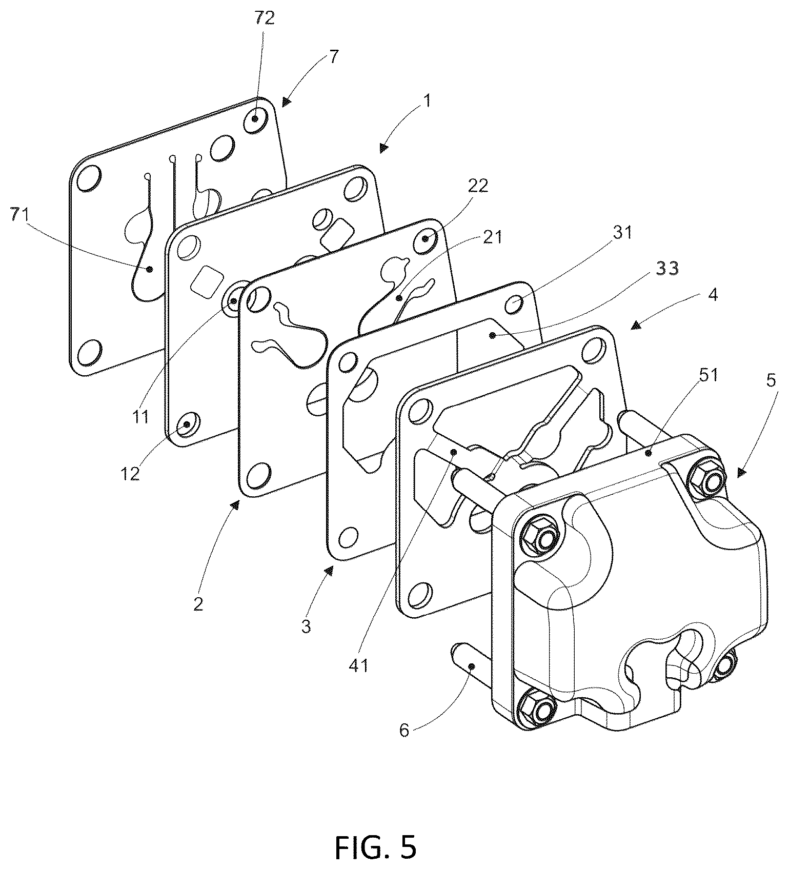 Patent US12313053 Figure 4 – Alternative compressor head arrangement
