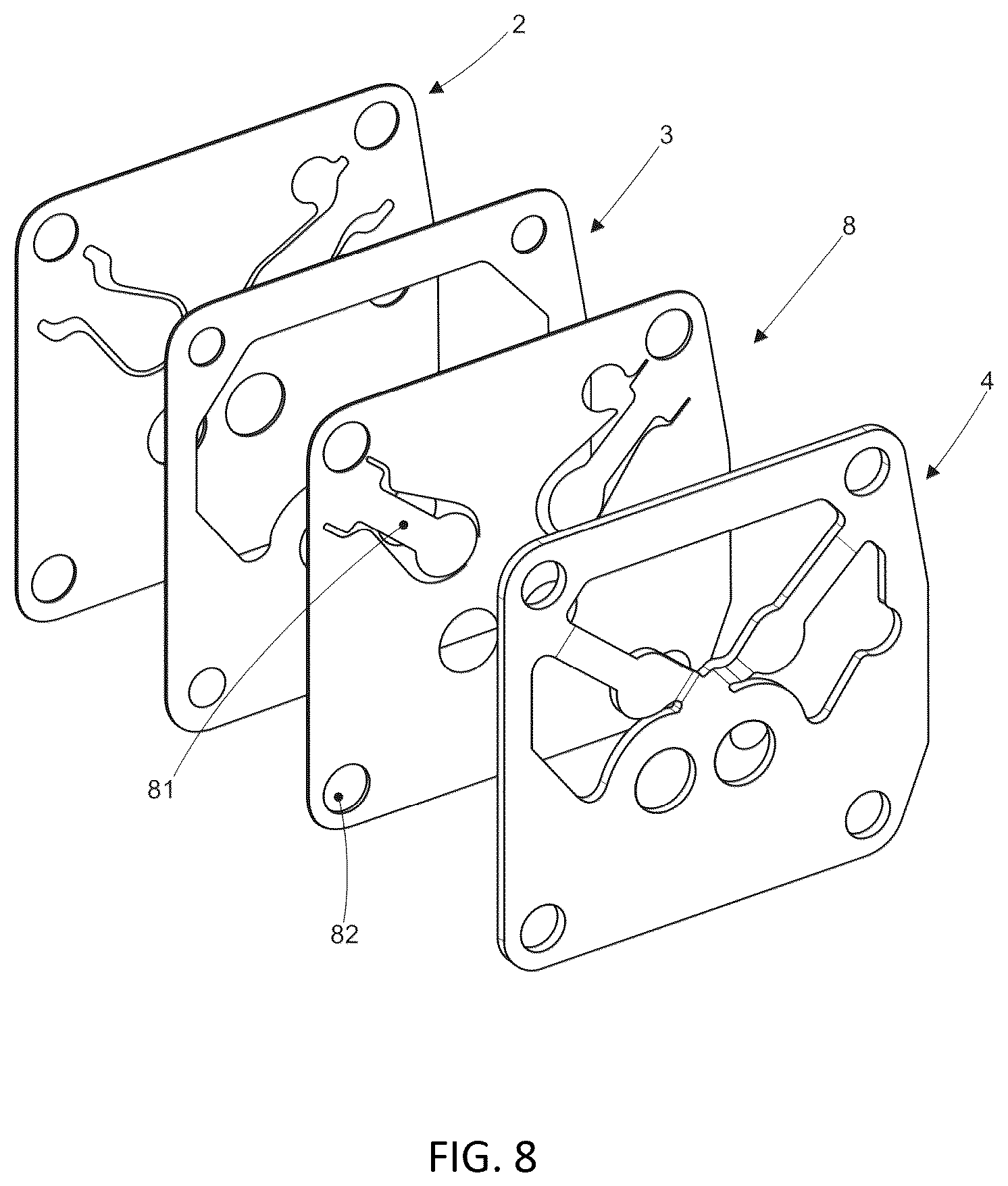 Patent US12313053 Figure 7 – Alternative compressor head arrangement