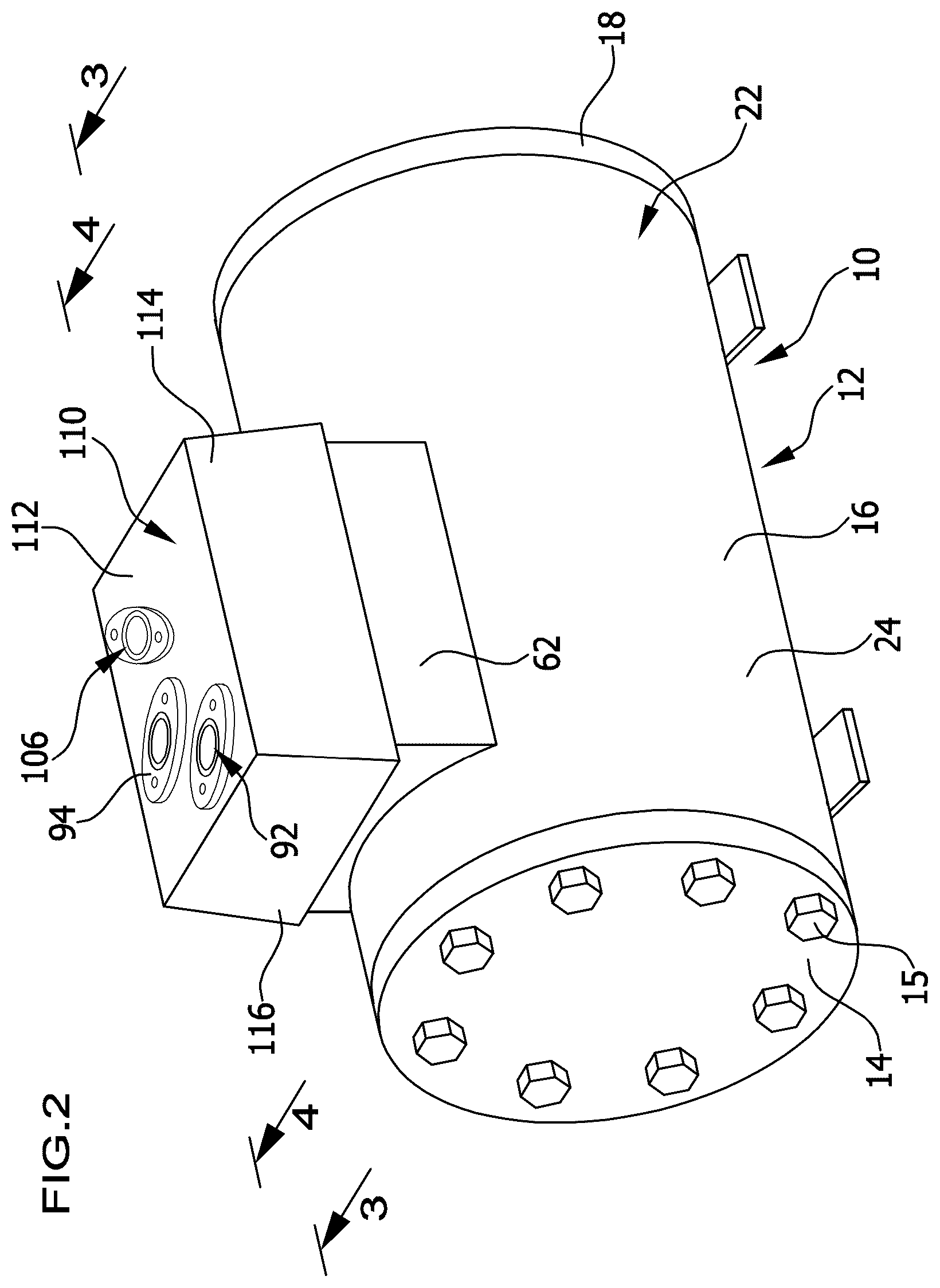 Patent US12313062 Figure 2 – Refrigerant compressor