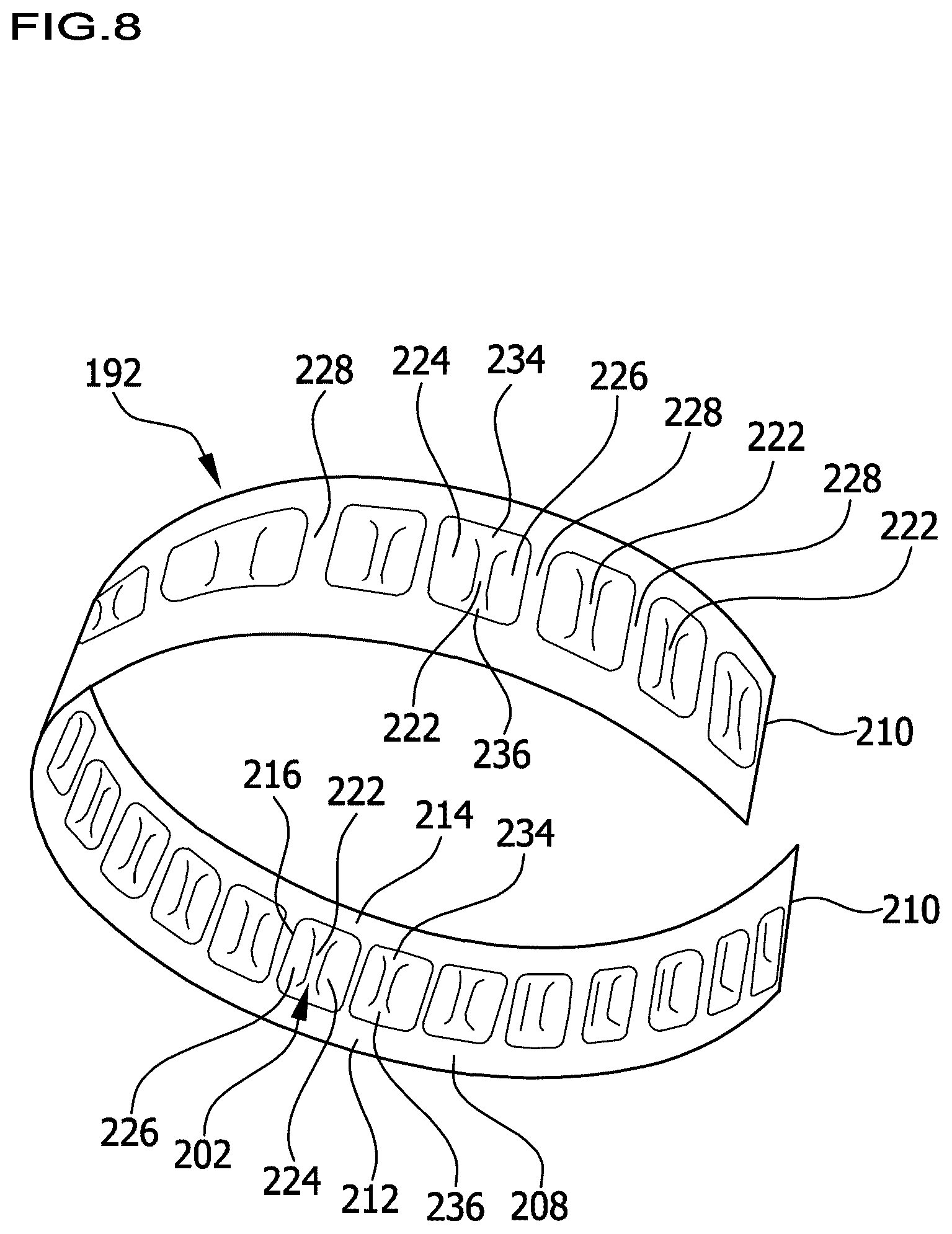 Patent US12313062 Figure 8 – Refrigerant compressor