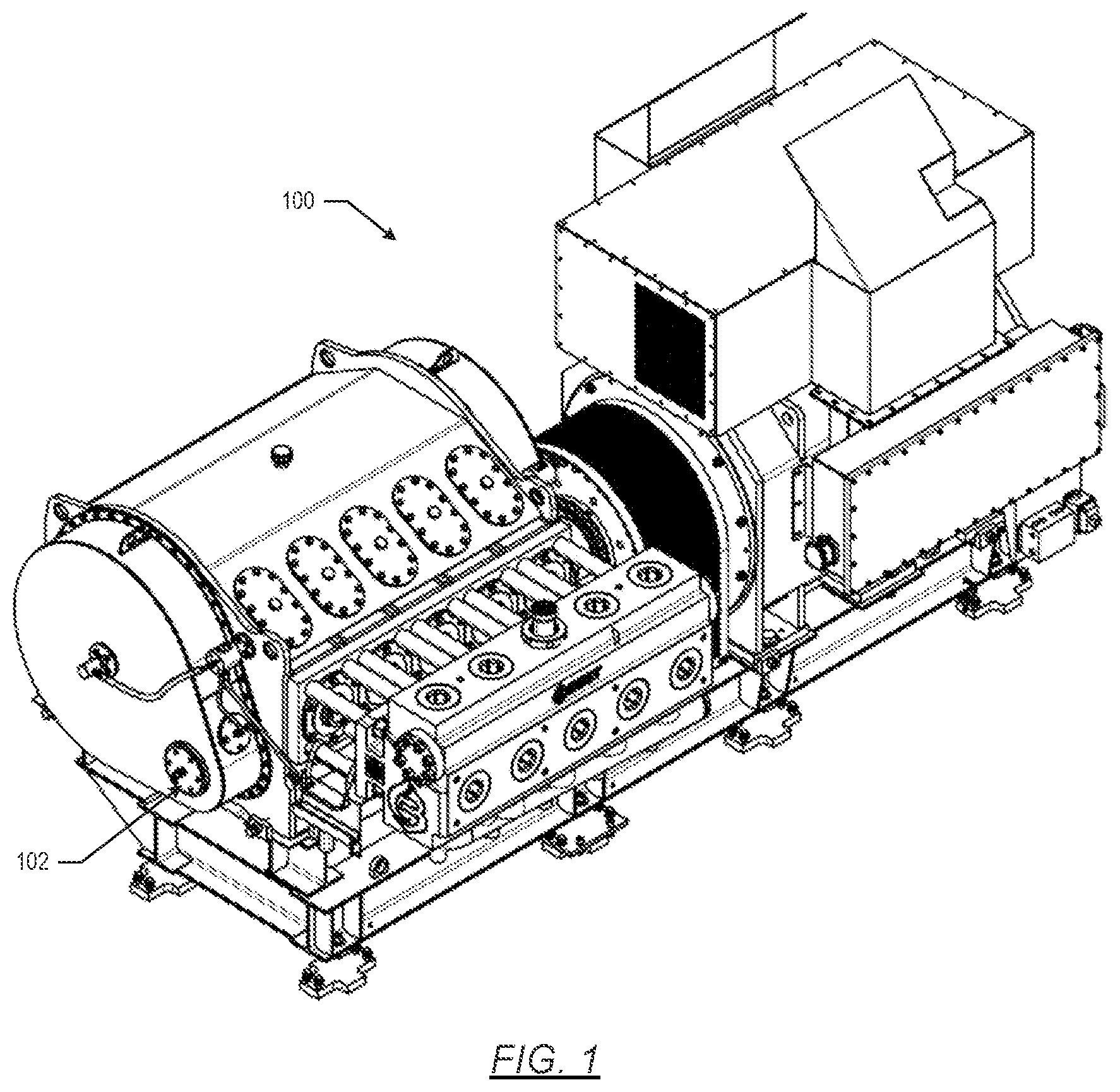 Patent US12313064 Figure 1 – Reciprocating pump turning and barring tool