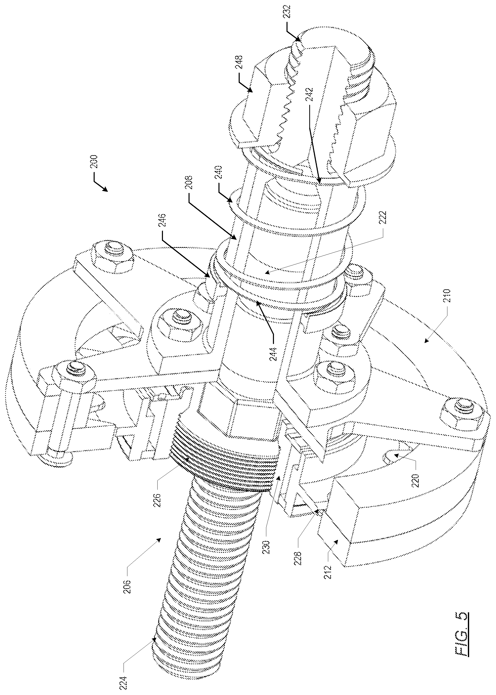 Patent US12313064 Figure 5 – Reciprocating pump turning and barring tool