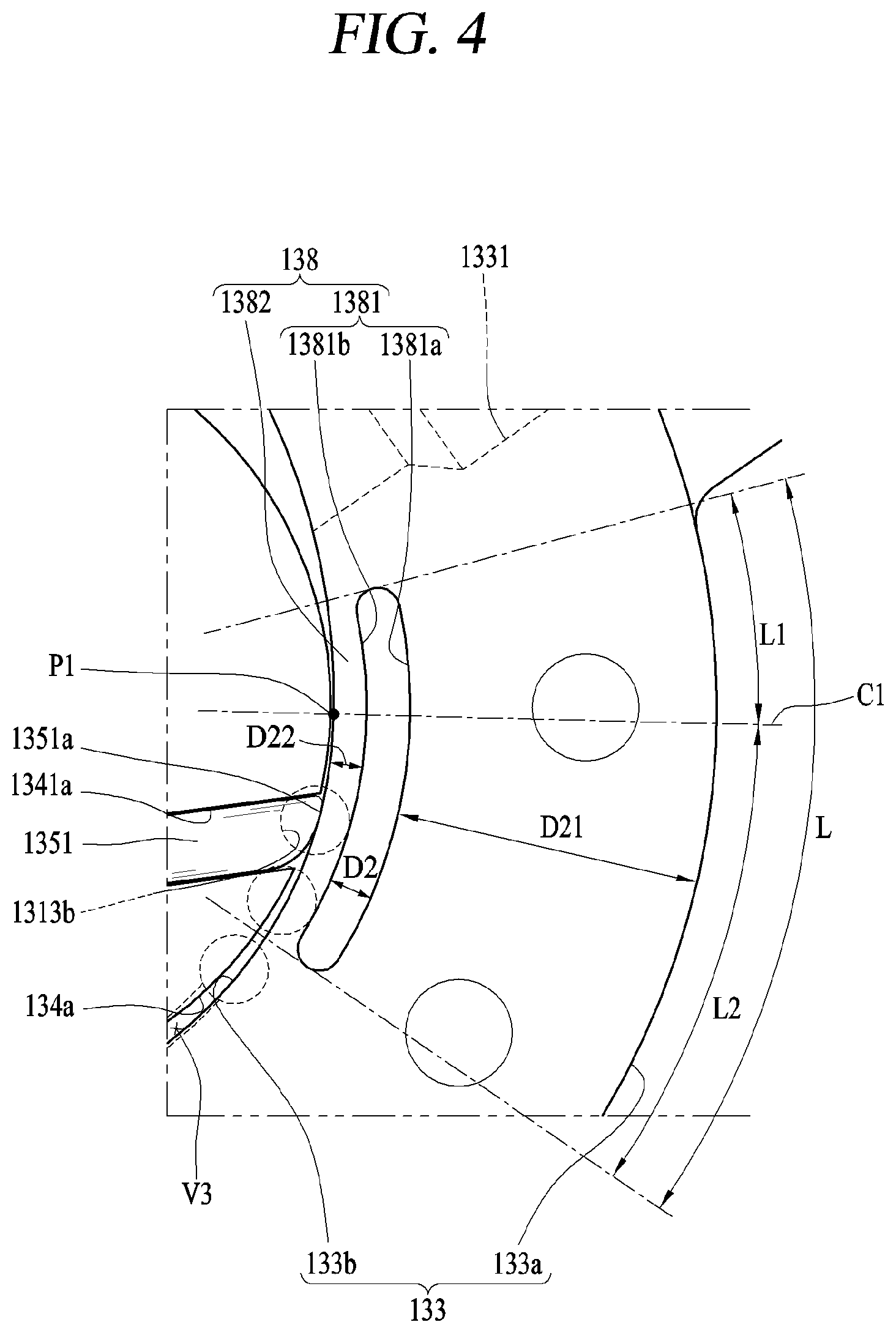 Patent US12313073 Figure 4 – Rotary compressor