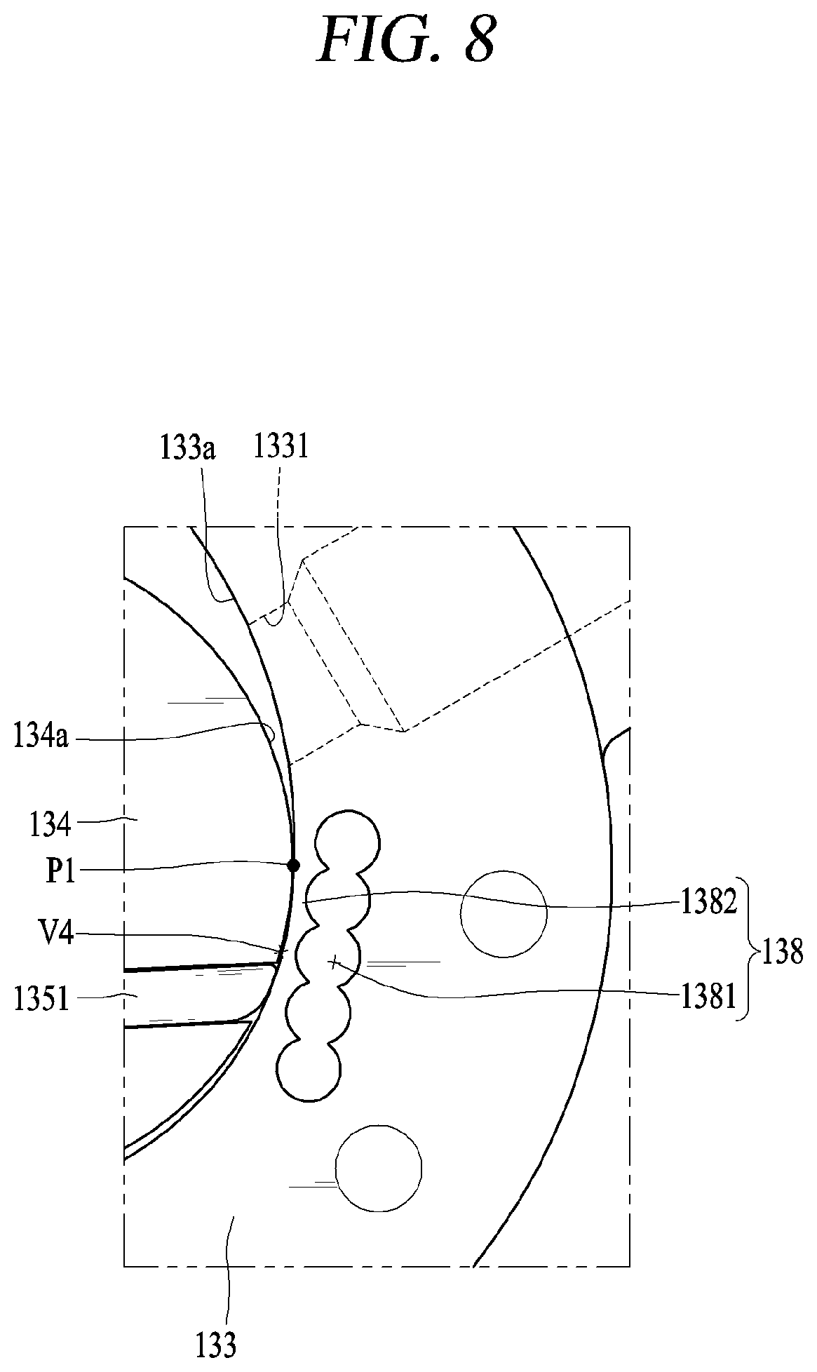 Patent US12313073 Figure 8 – Rotary compressor