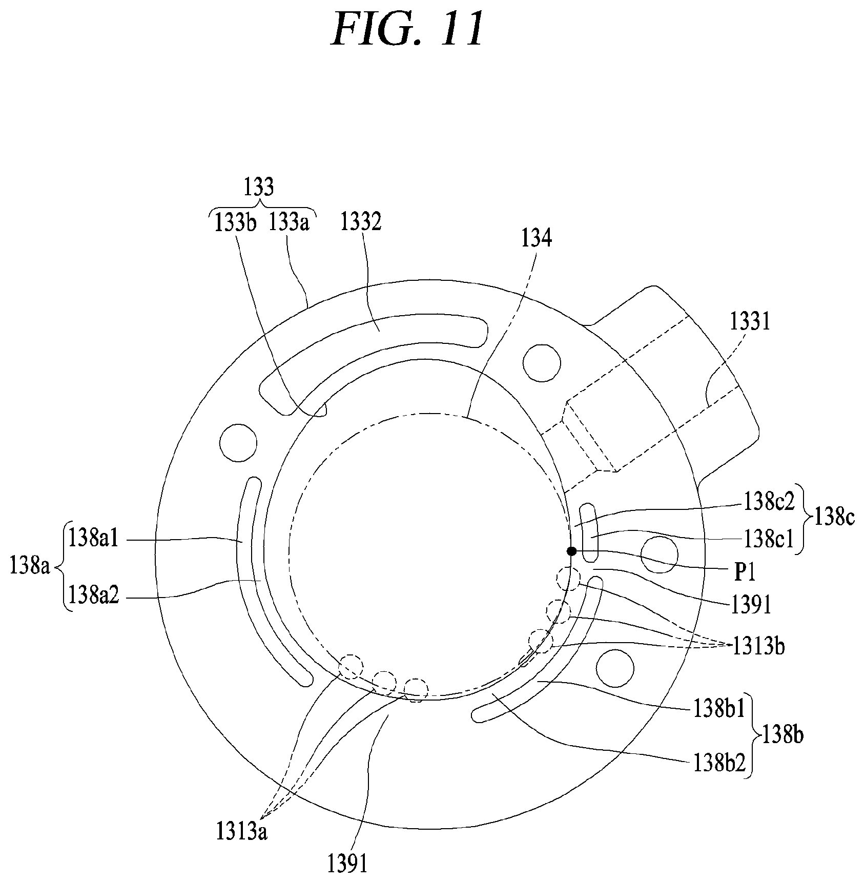 Patent US12313073 Figure 11 – Rotary compressor