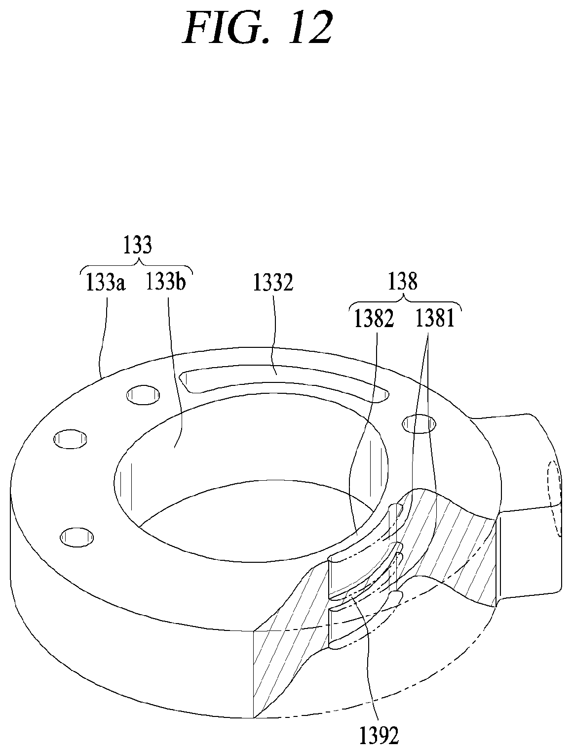 Patent US12313073 Figure 12 – Rotary compressor