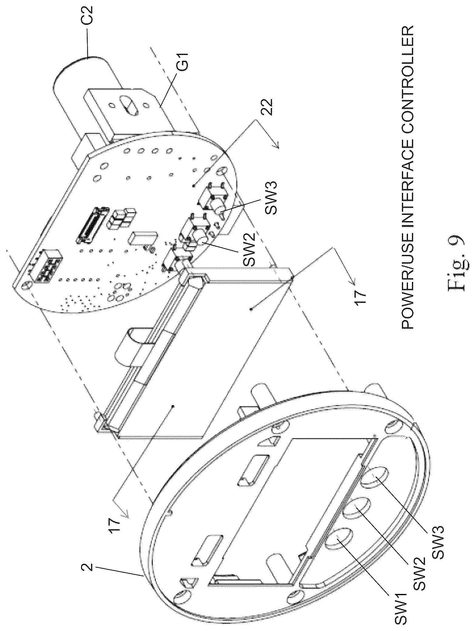 Patent US12313075 Figure 8 – High efficiency hydronic circulator with sensors