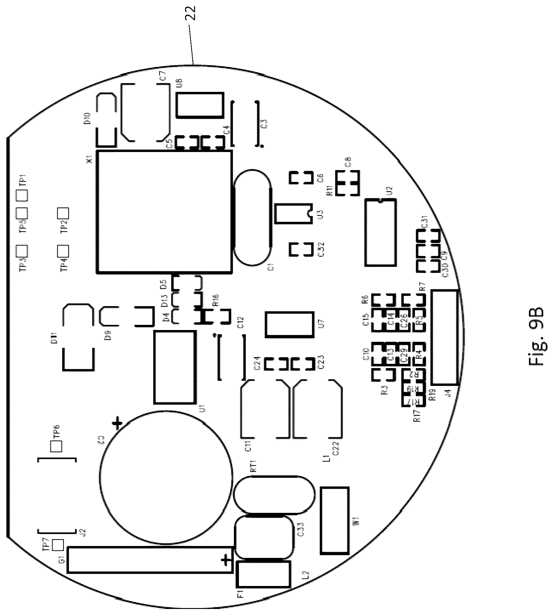 Patent US12313075 Figure 10 – High efficiency hydronic circulator with sensors