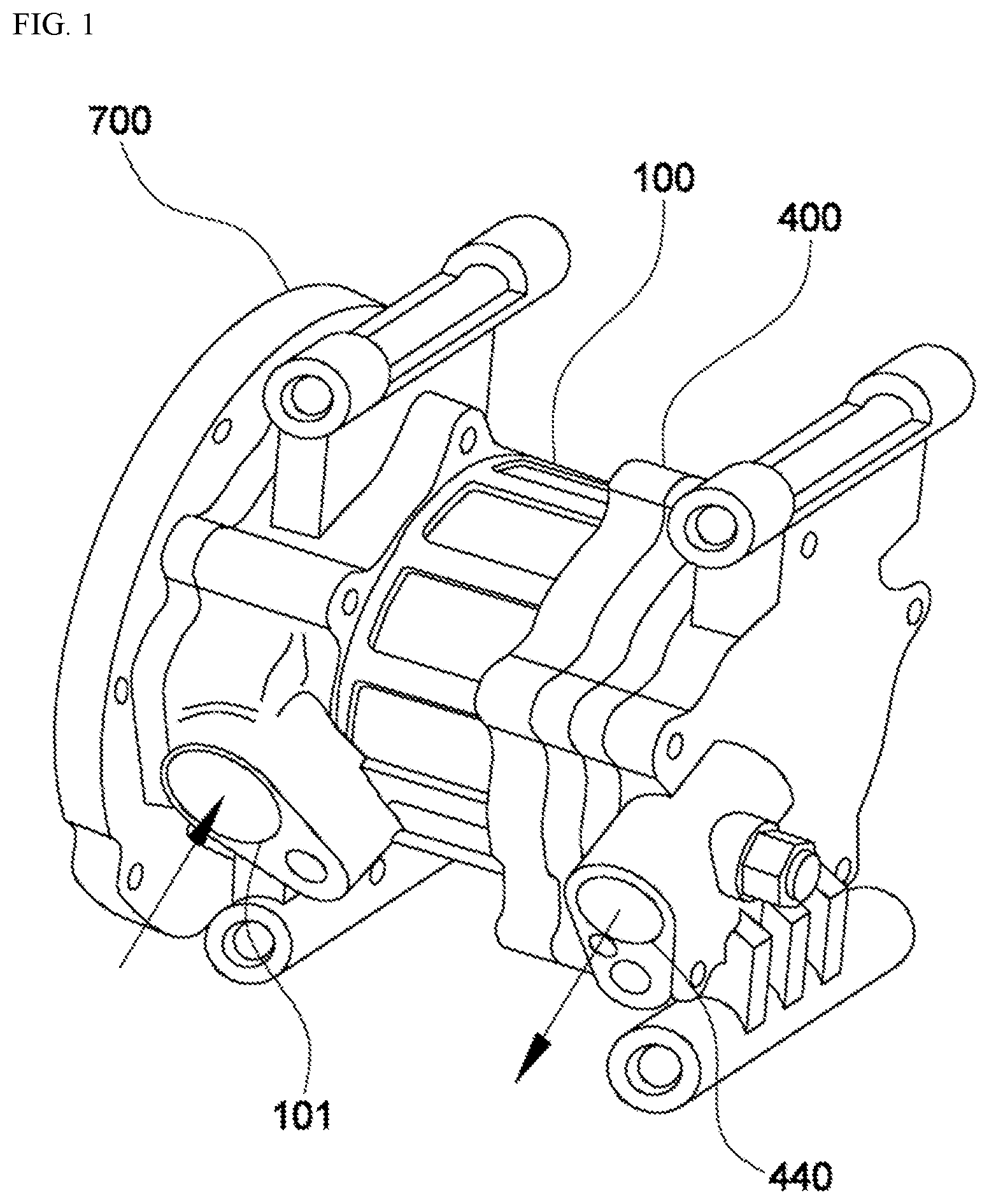 Patent US12313076 Figure 1 – Multistage fluid compressor