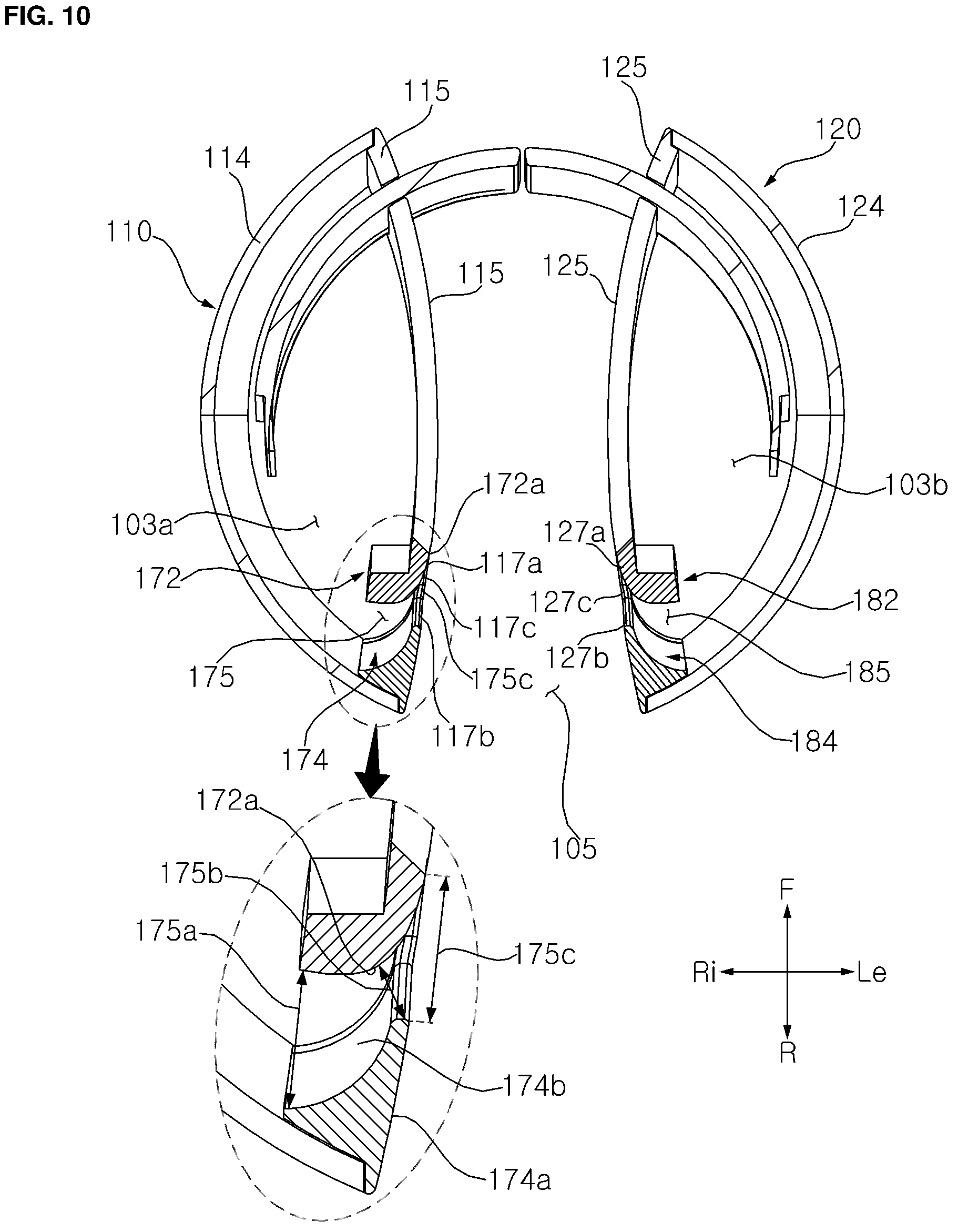Patent US12313077 Figure 11 – Blower having a movable air flow converter