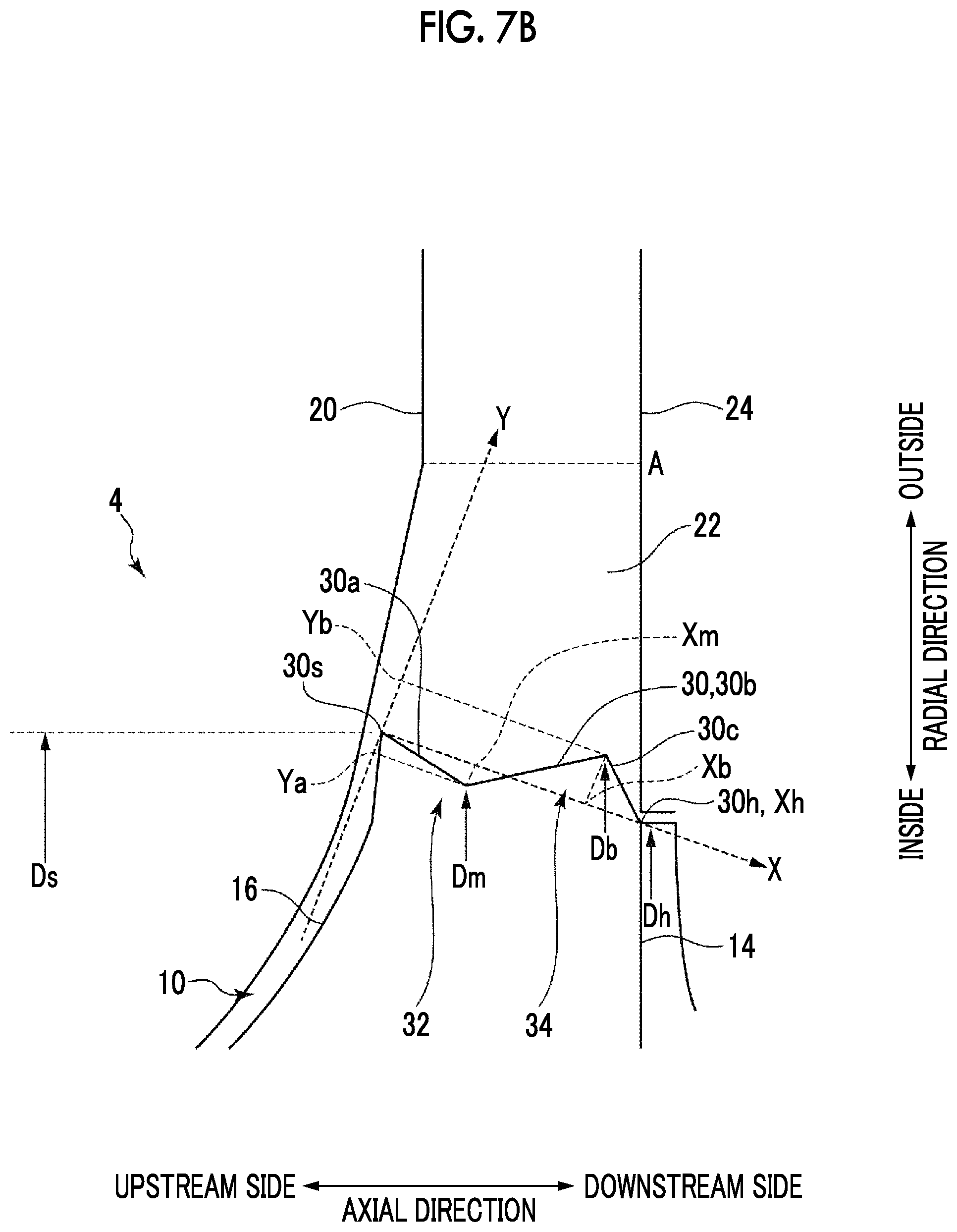 Patent US12313079 Figure 10 – Impeller of centrifugal compressor and centrifugal compressor