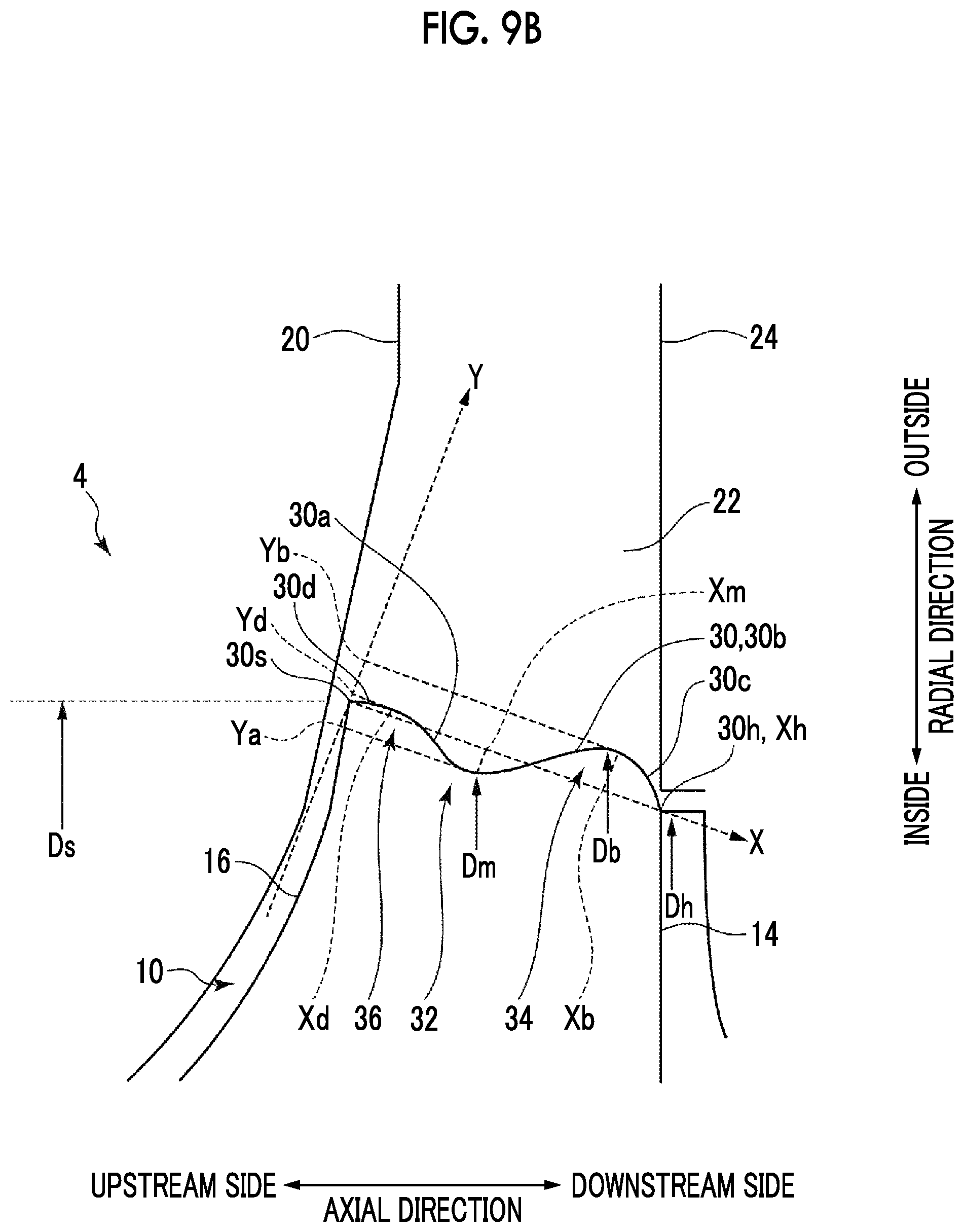 Patent US12313079 Figure 13 – Impeller of centrifugal compressor and centrifugal compressor