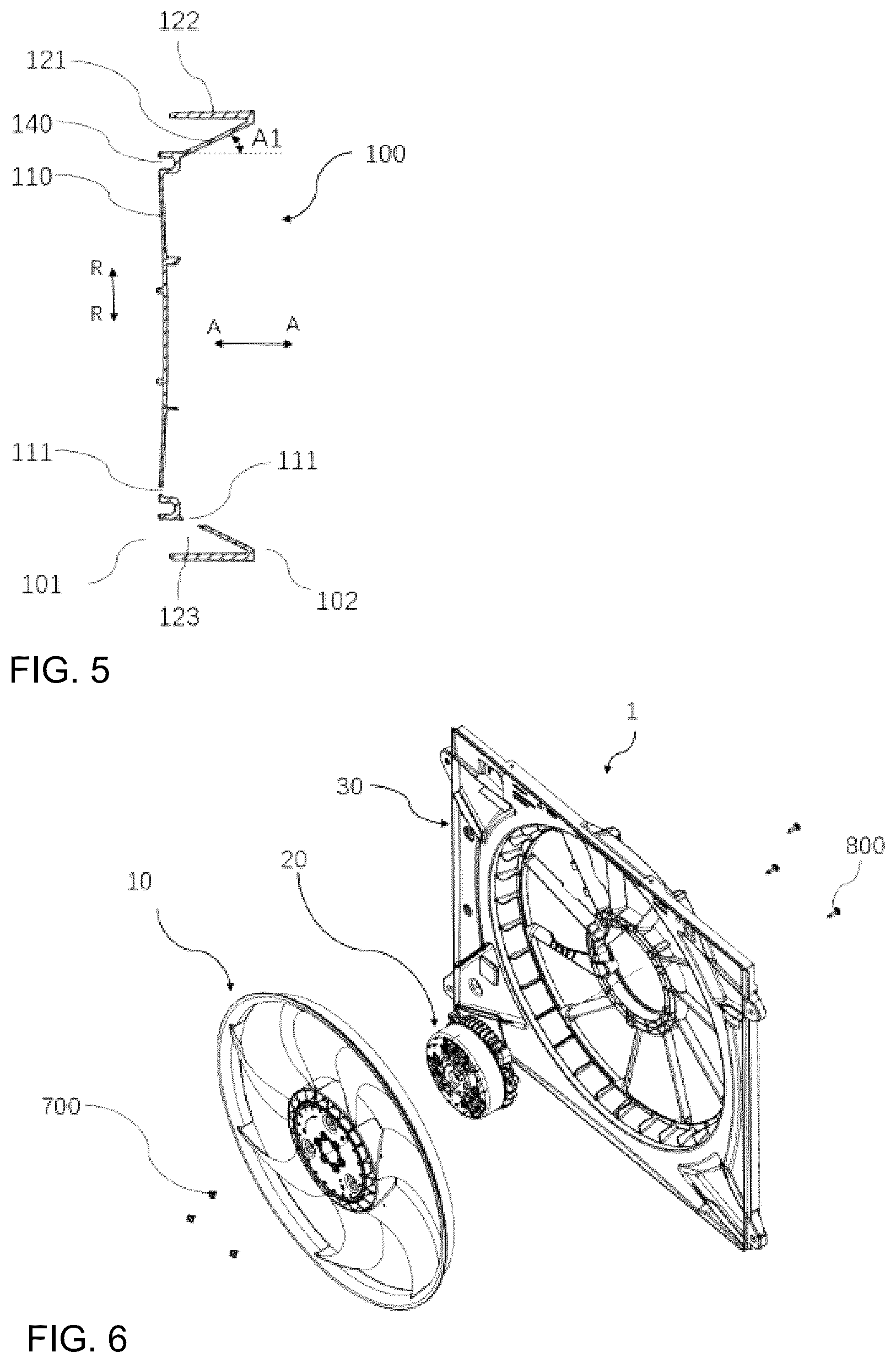 Patent US12313080 Figure 3 – Impeller and fan assembly