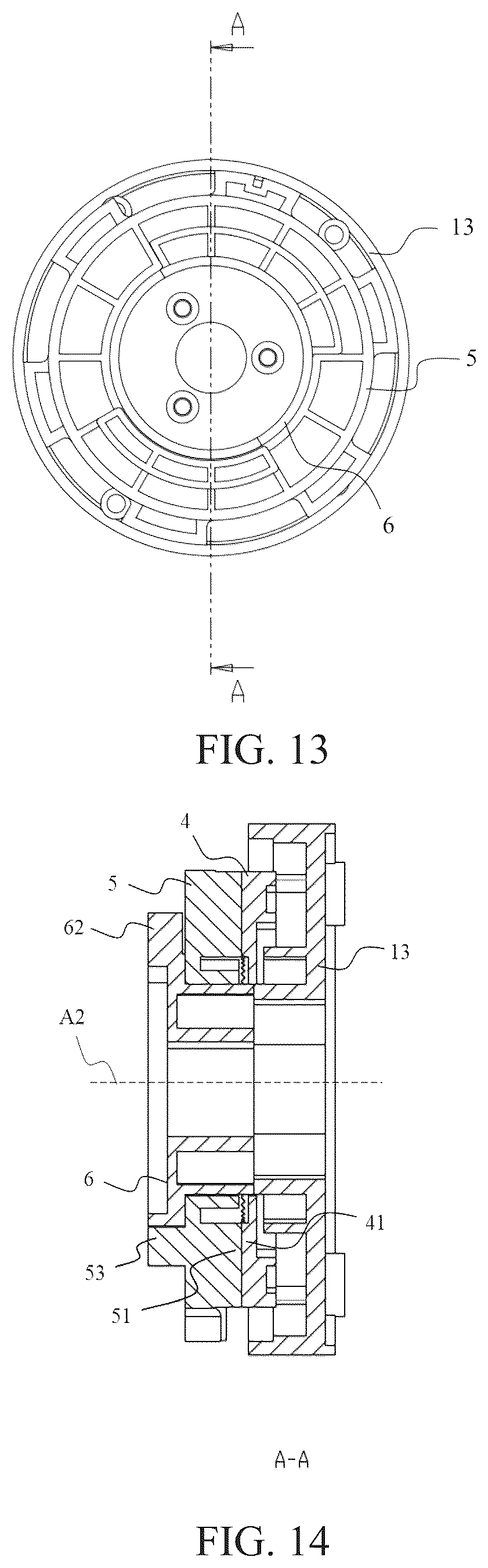 Patent US12313085 Figure 7 – Connection component and fan