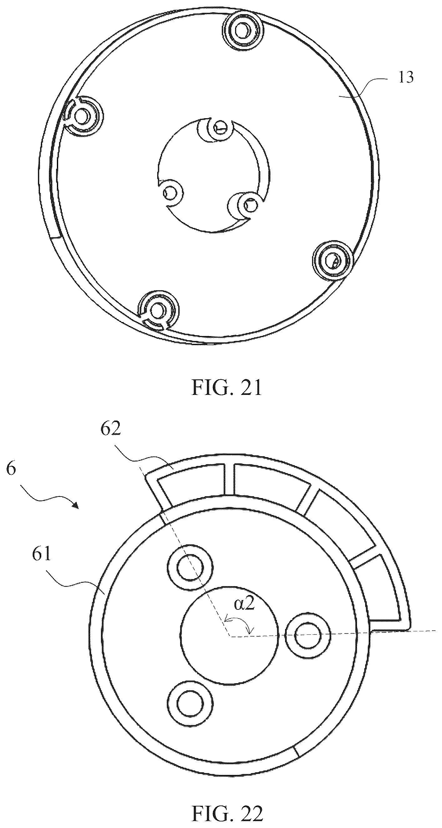 Patent US12313085 Figure 11 – Connection component and fan