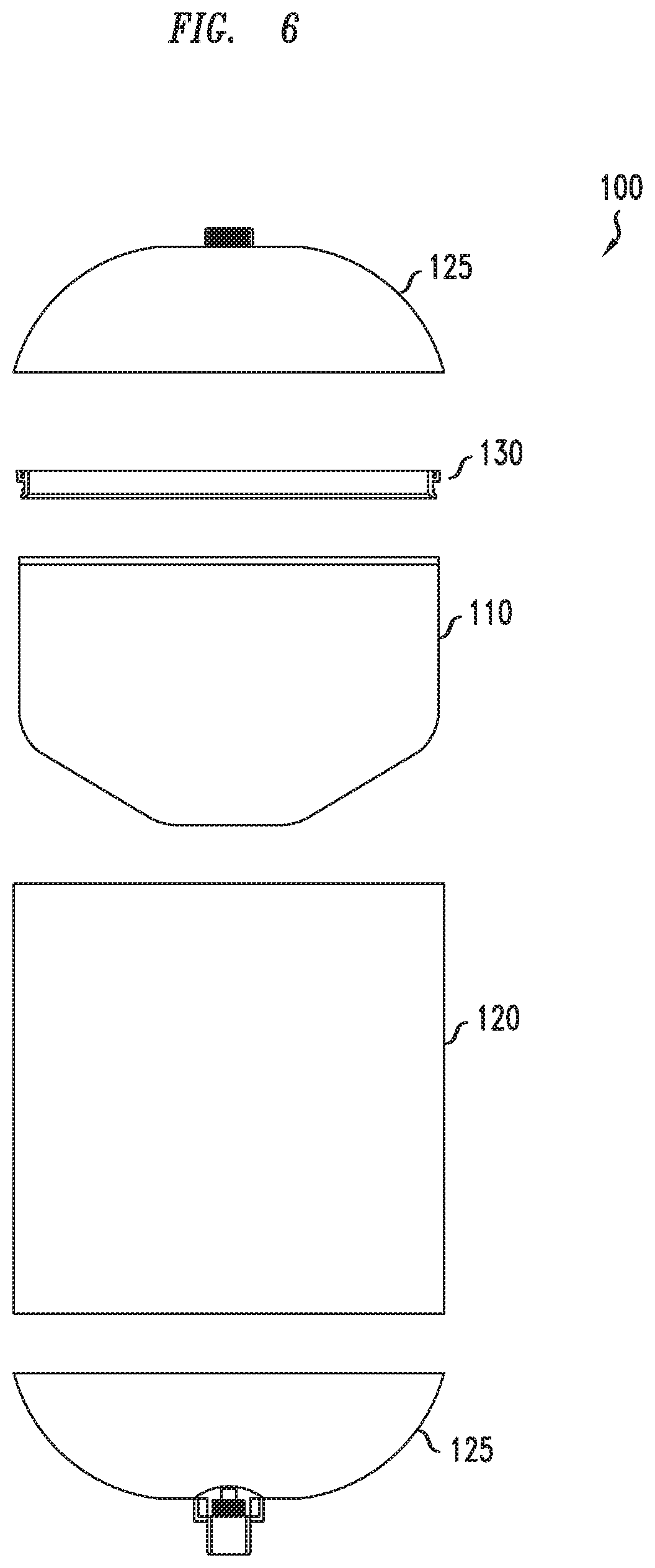 Patent US12313090 Figure 6 – Hydro-pneumatic pressure vessel and diaphragm assembly method