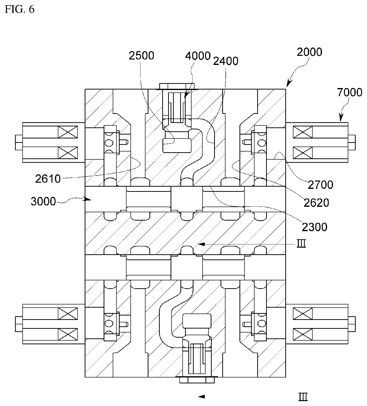 Patent US12313093 Figure 6 – Hydraulic system