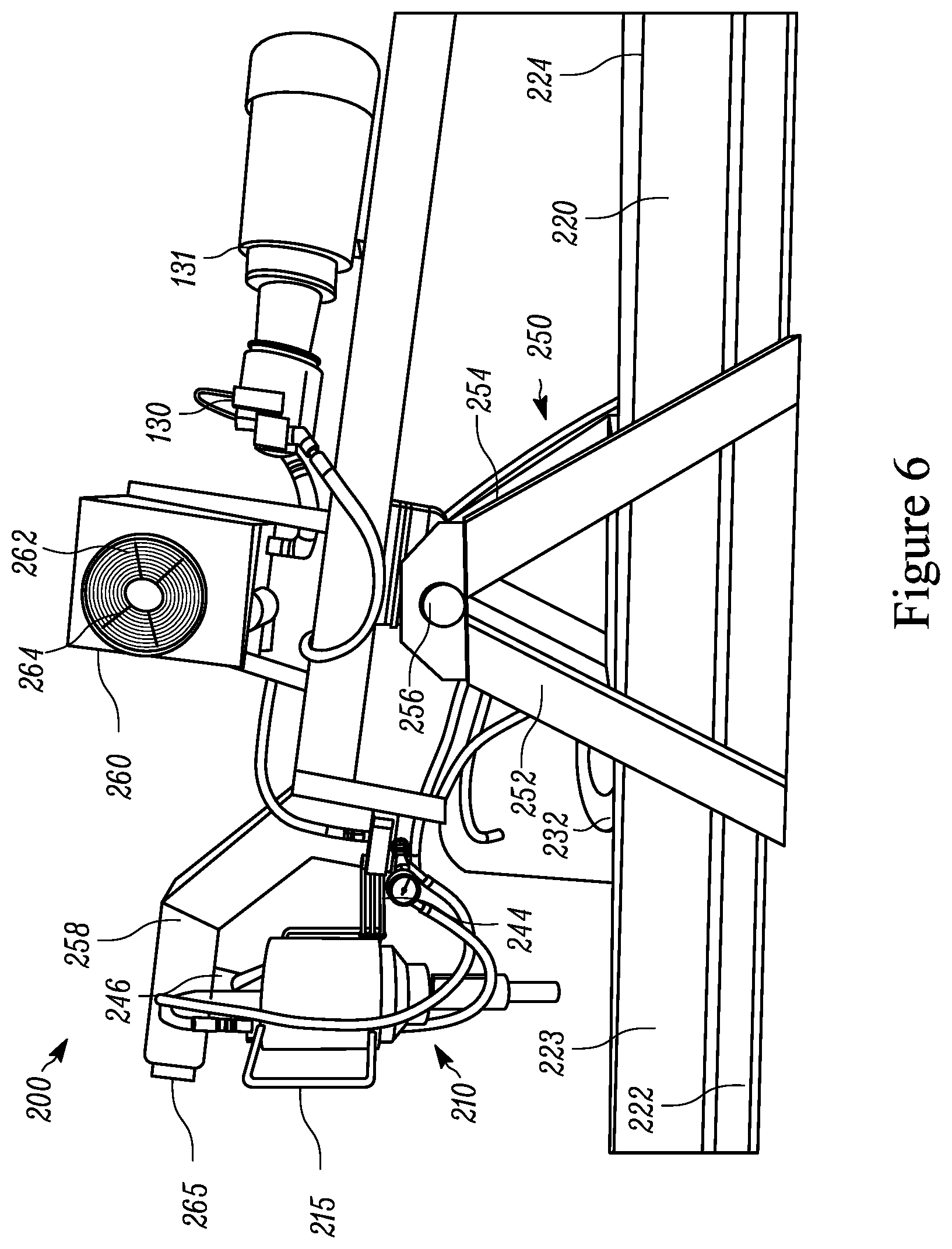 Patent US12313096 Figure 6 – Forklift hydraulic motor based industrial driver apparatus