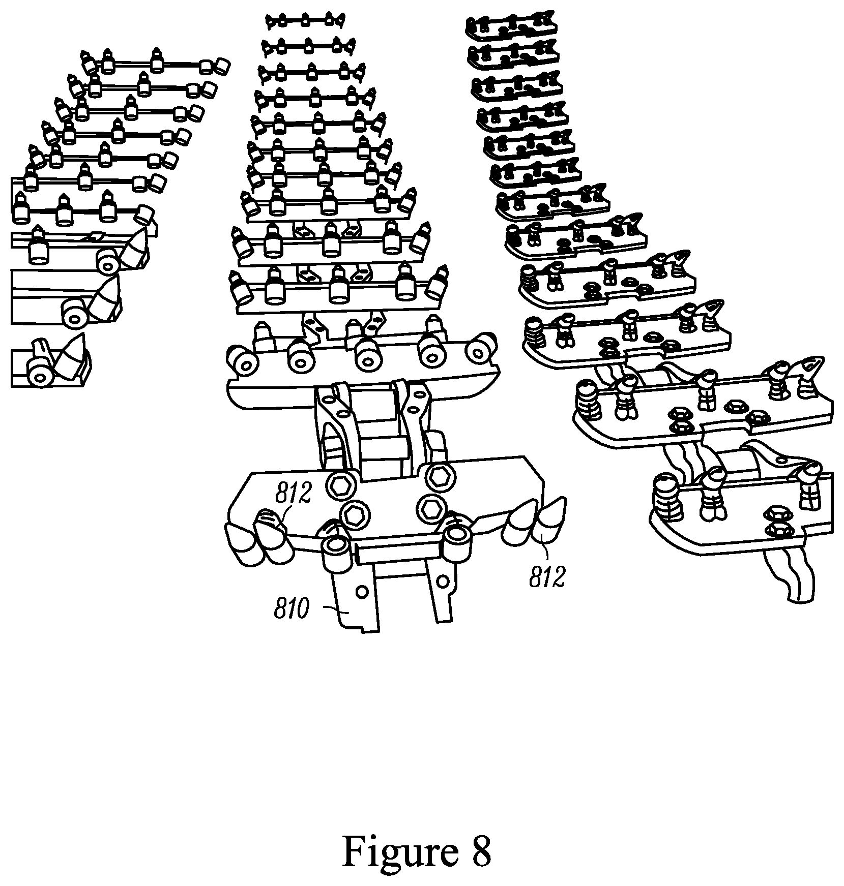 Patent US12313096 Figure 8 – Forklift hydraulic motor based industrial driver apparatus