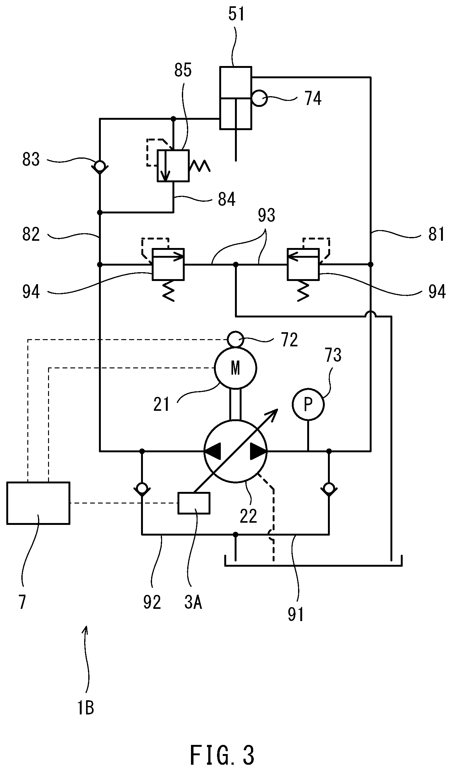 Patent US12313102 Figure 3 – Hydraulic pump performance deterioration detection system