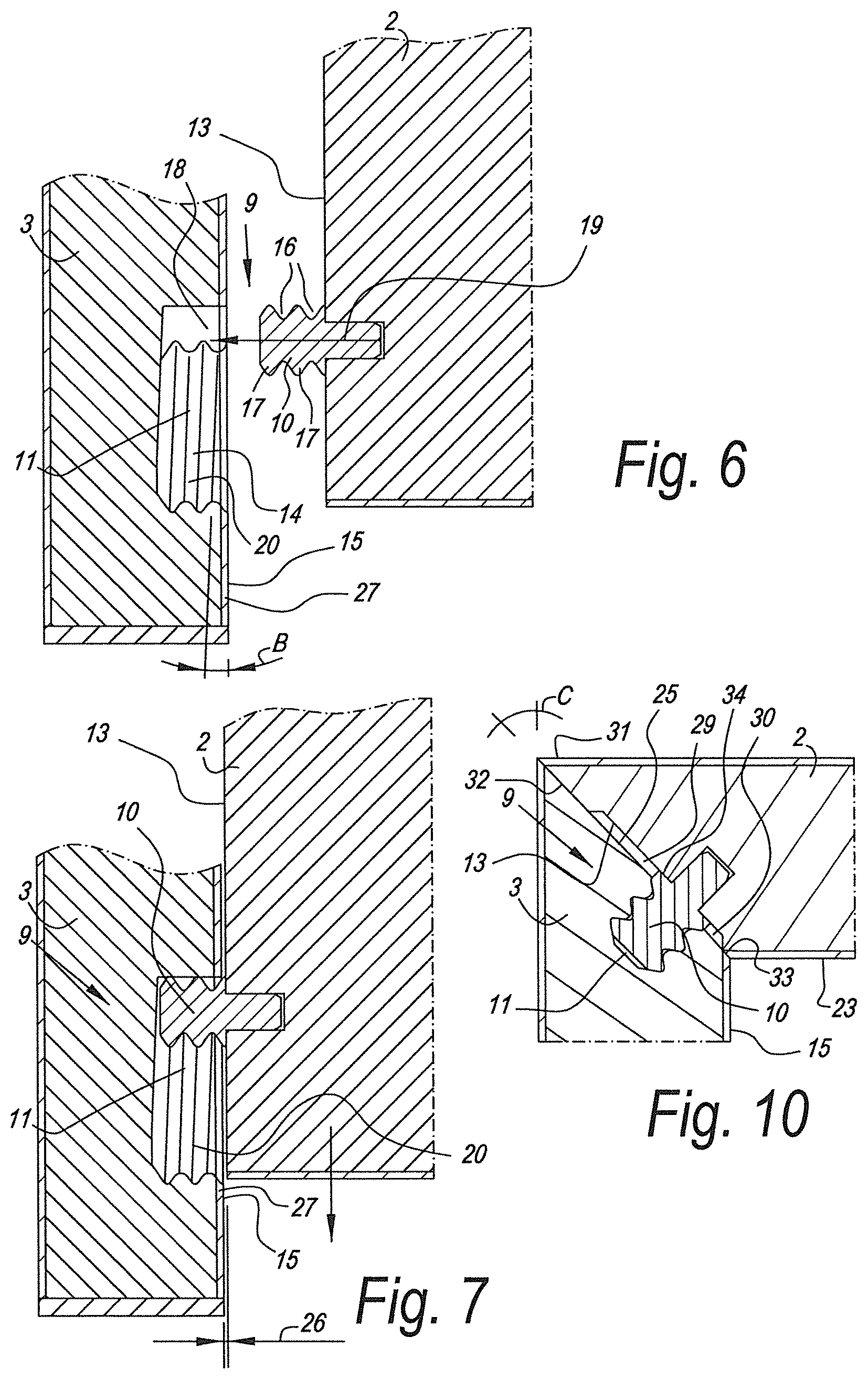 Patent US12313105 Figure 3 – Piece of furniture