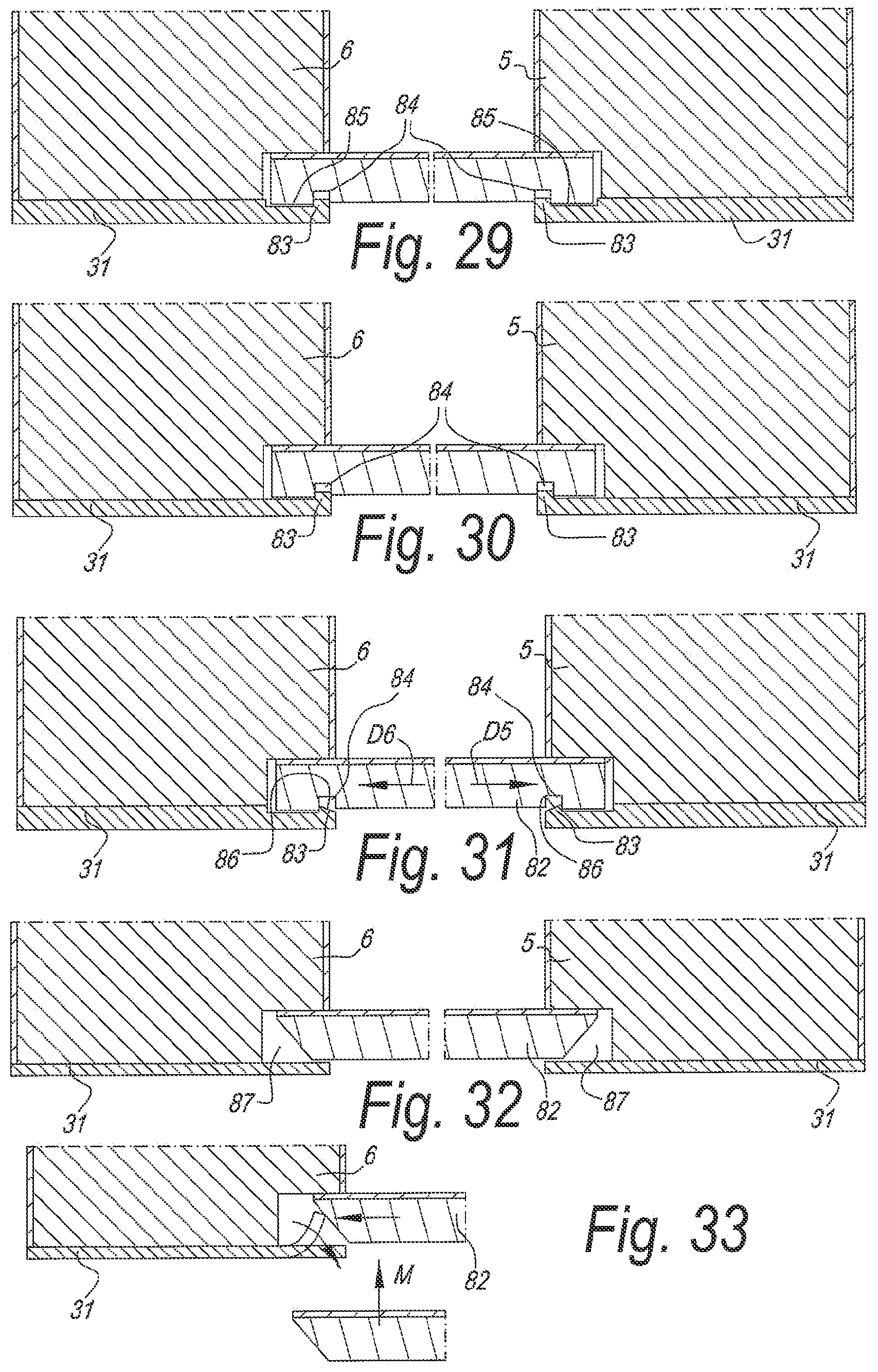 Patent US12313106 Figure 13 – Composed element and rear wall construction applied herewith