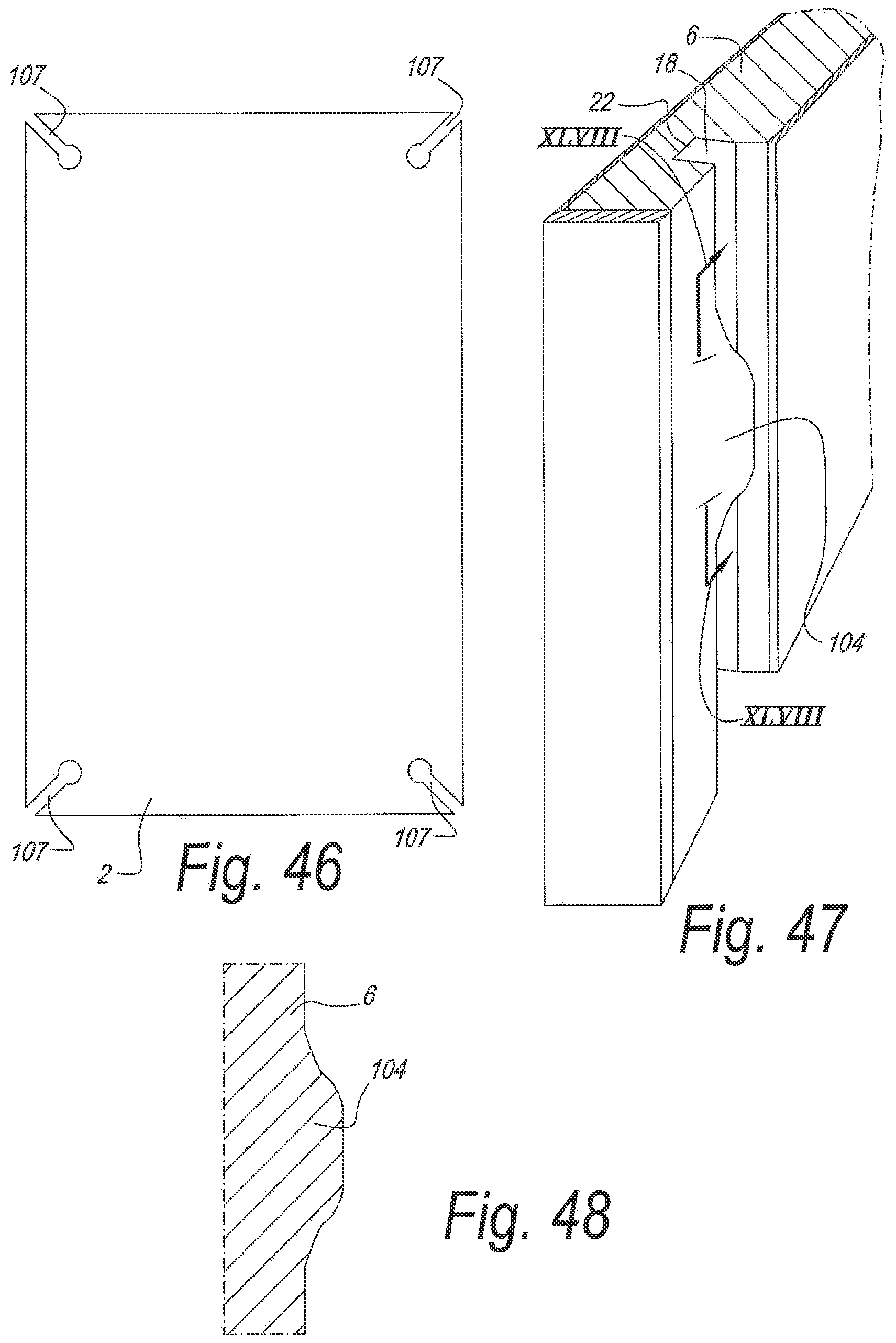 Patent US12313106 Figure 19 – Composed element and rear wall construction applied herewith