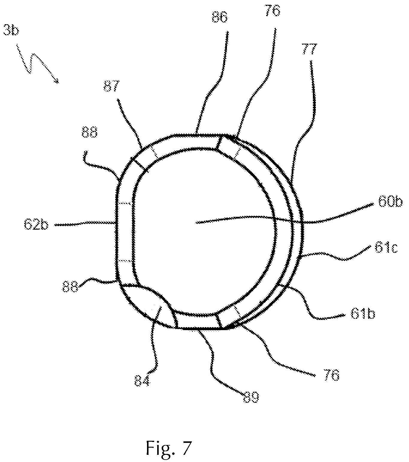 Patent US12313107 Figure 5 – Nozzle system for a textile machine, screw system for a quick fastening system, and textile machine comprising said nozzle system