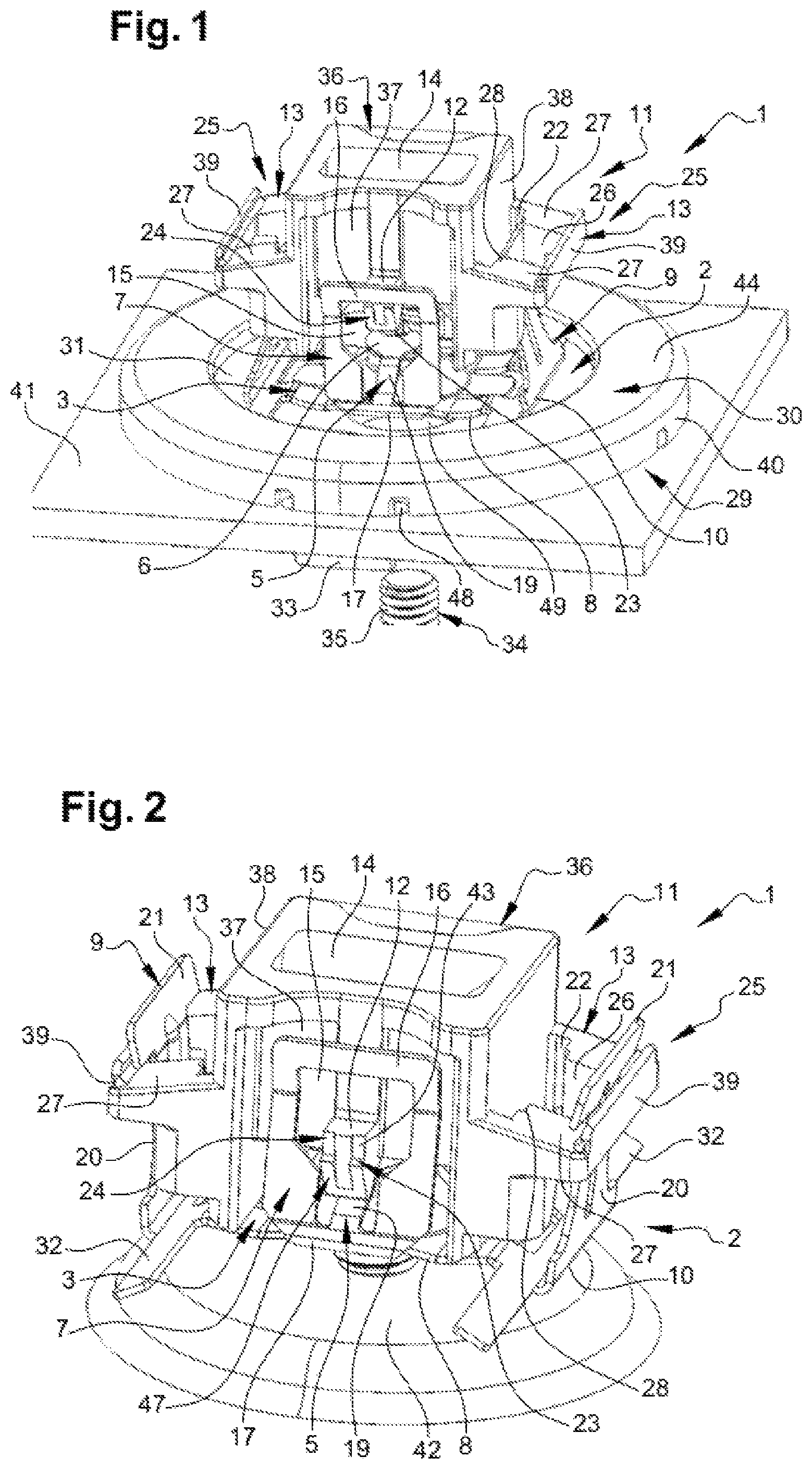 Patent US12313110 — Fastener — Figure 1