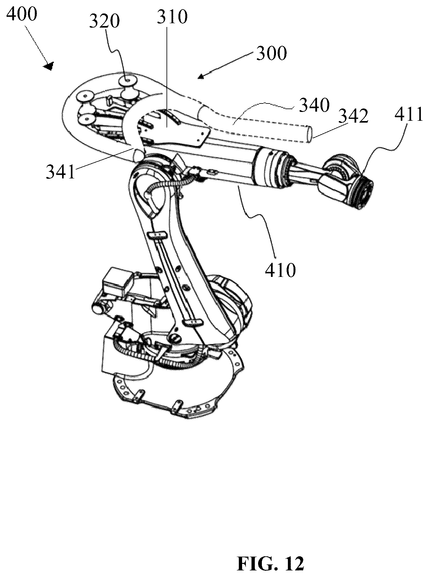 Patent US12313118 Figure 12 – Transmission mechanisms, cable management apparatus, and medical devices