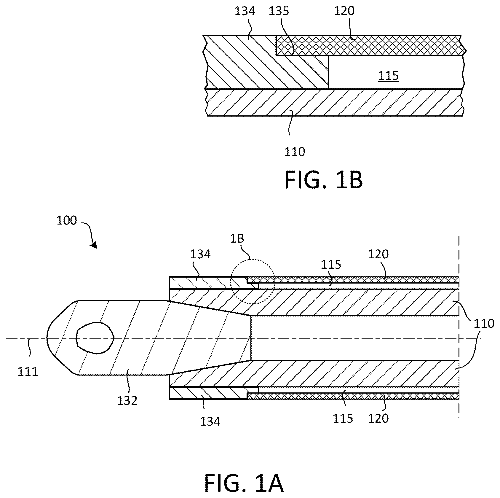 Patent US12313119 Figure 1 – Shaft assembly comprising an impact shield