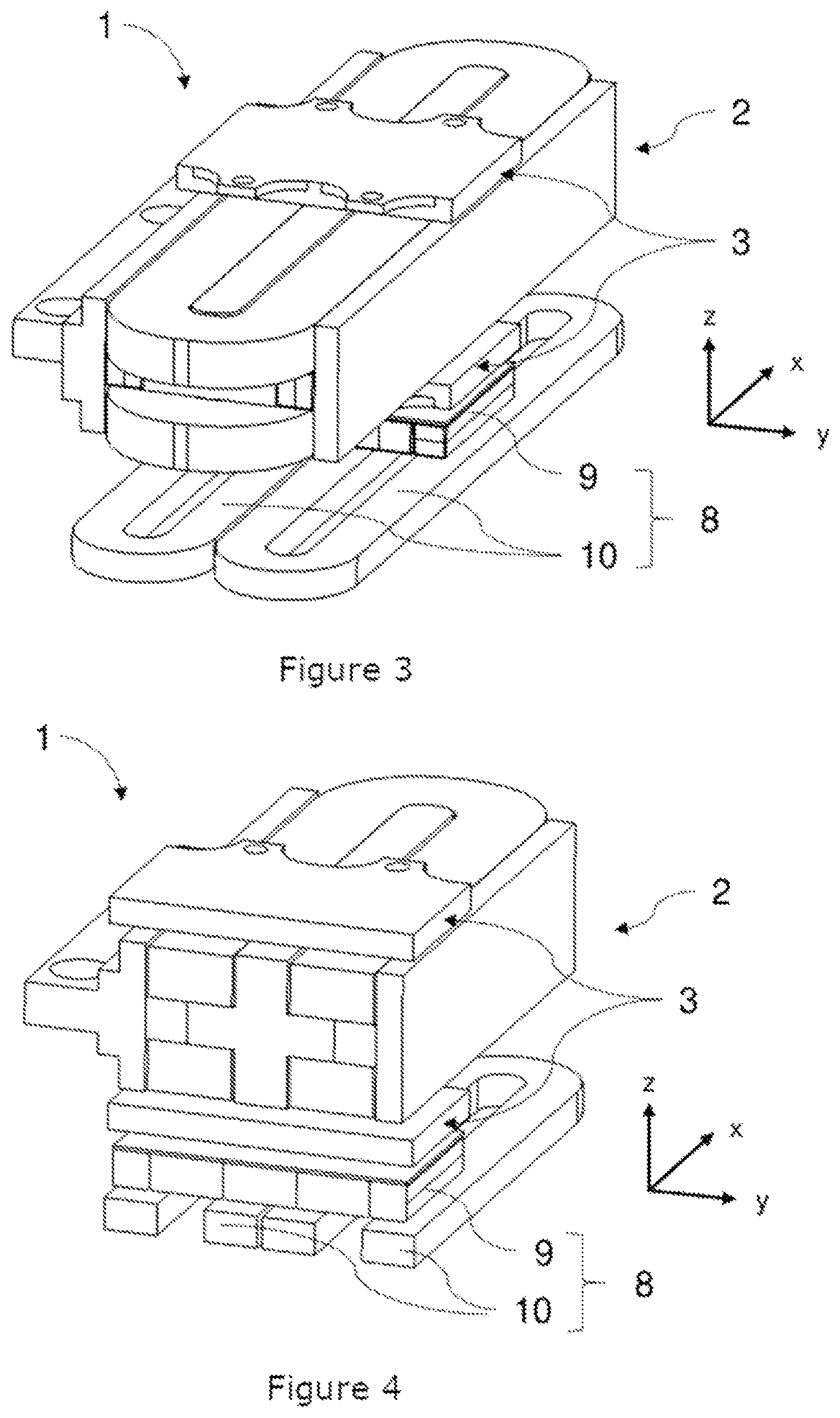Patent US12313120 Figure 2 – Magnetic bearing device and positioning system