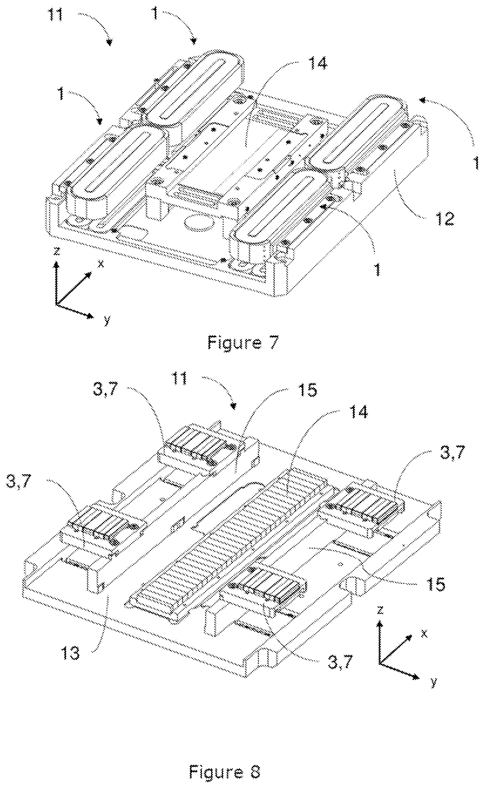 Patent US12313120 Figure 4 – Magnetic bearing device and positioning system